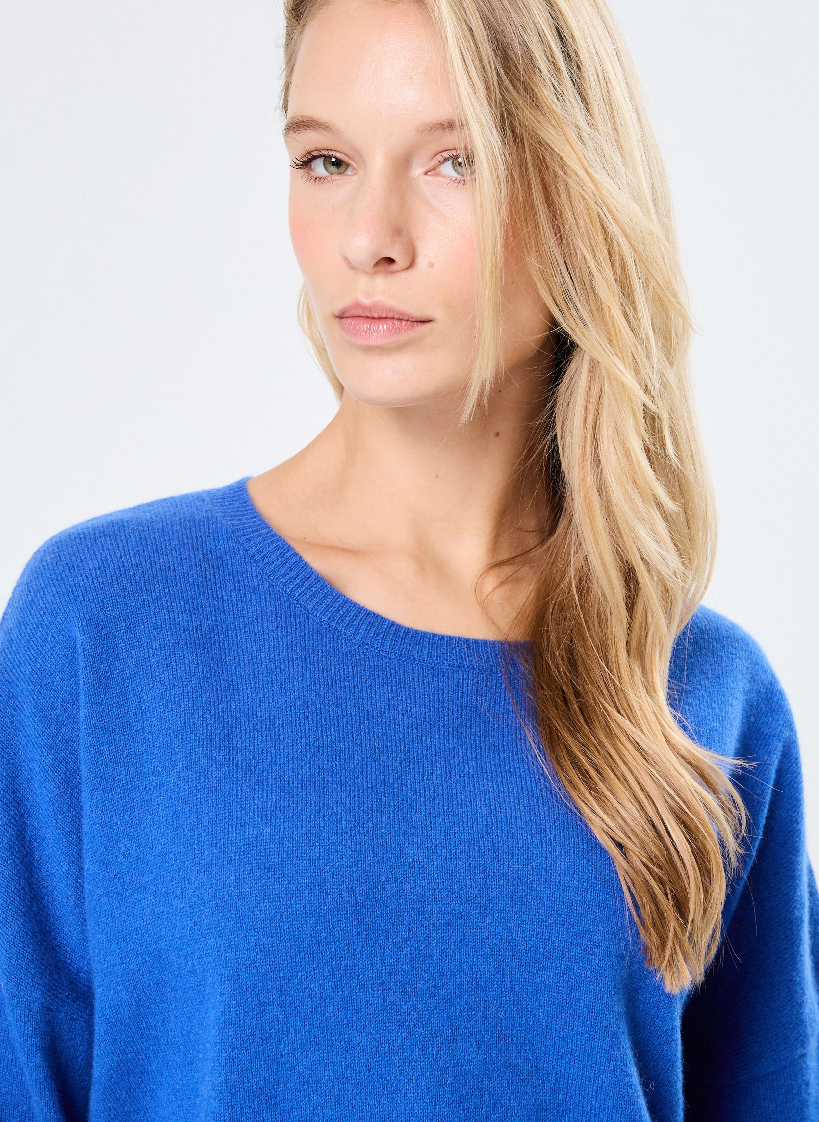 Truien KAIRA dames blauw Absolut Cashmere Truien KAIRA dames blauw FAIRY BLUE