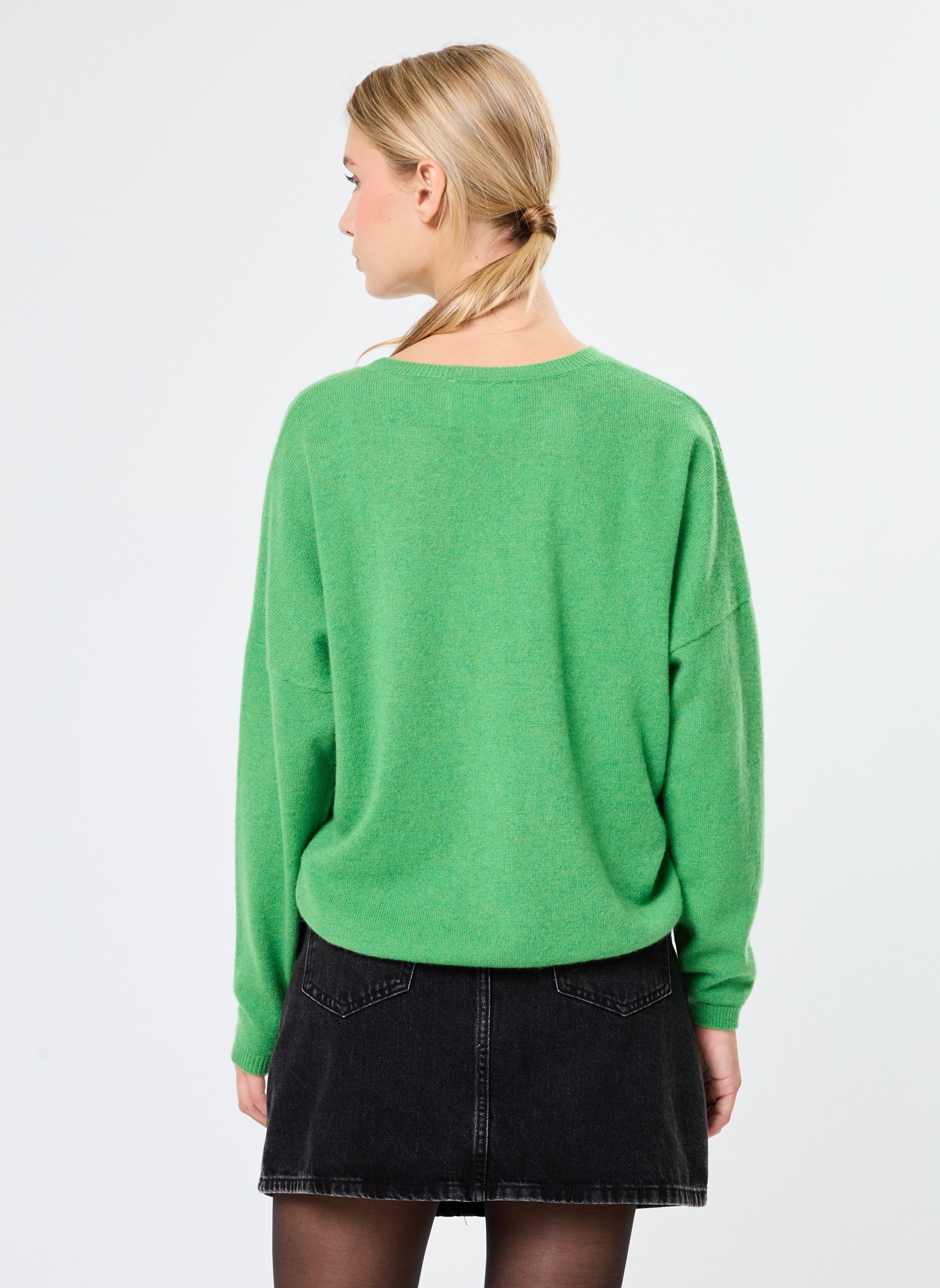 Pulls KAIRA femme vert Absolut Cashmere Pulls KAIRA femme vert GRASS