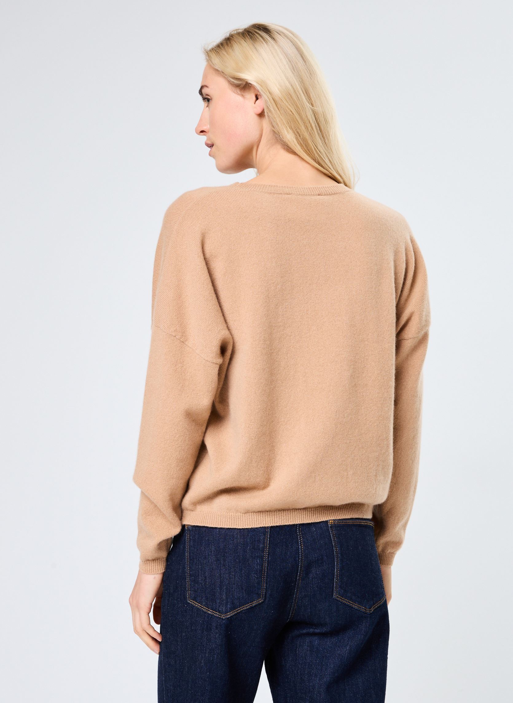 Pulls KAIRA femme marron Absolut Cashmere Pulls KAIRA femme marron TOFFEE