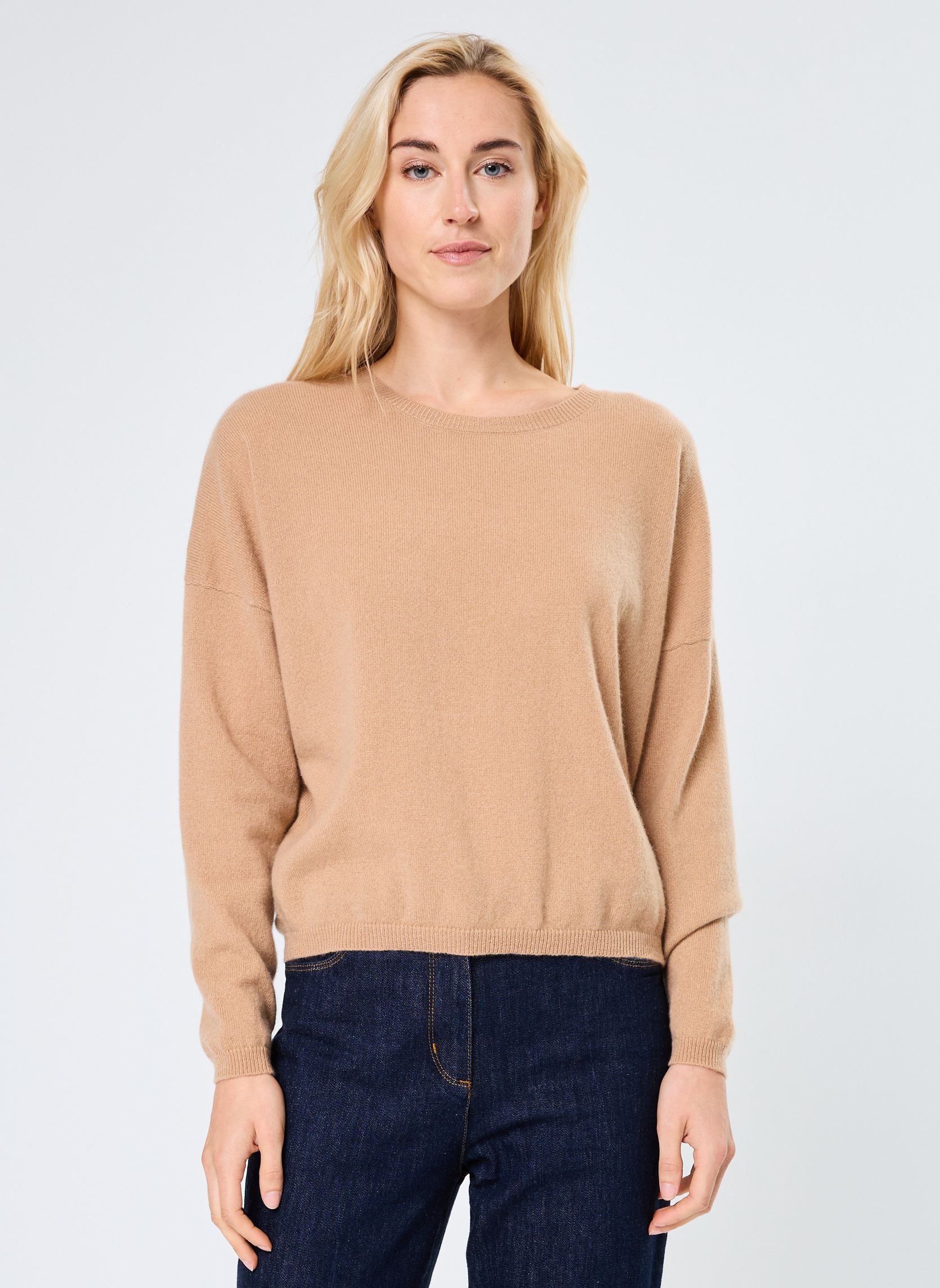 Pulls KAIRA femme marron Absolut Cashmere Pulls KAIRA femme marron TOFFEE