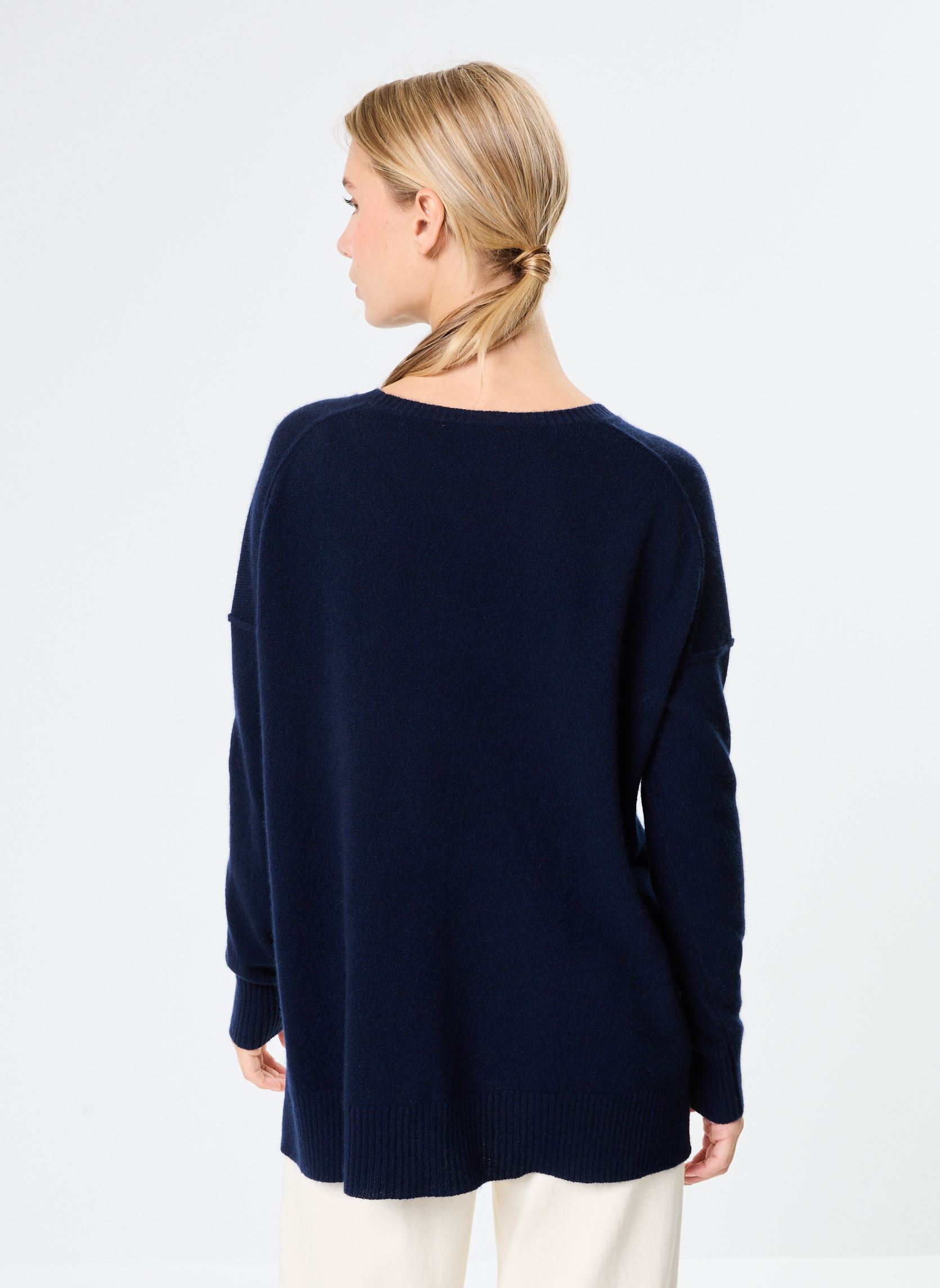 Pullover KENZA damen blau Absolut Cashmere Pullover KENZA damen blau NAVY