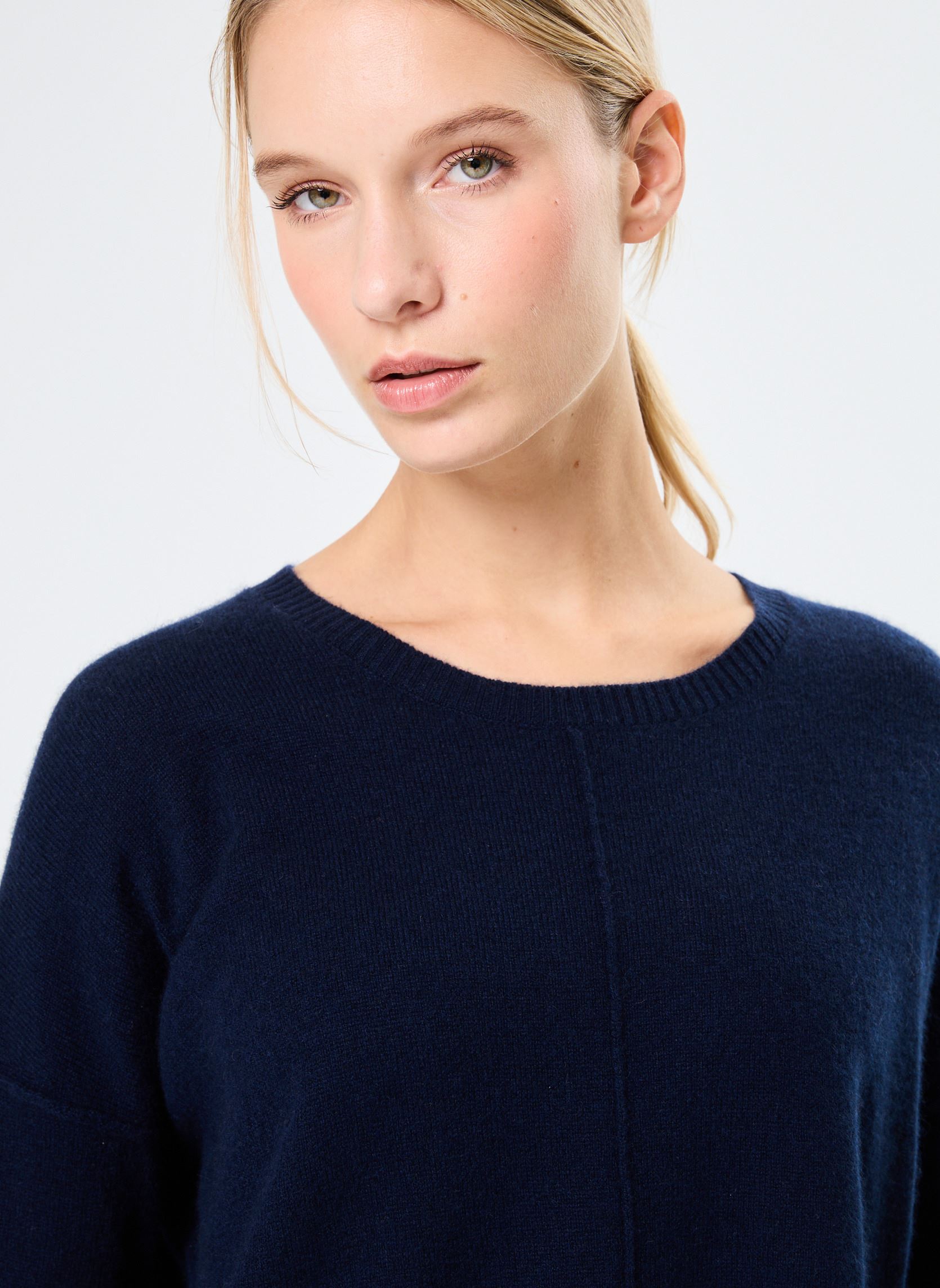 Pullover KENZA damen blau Absolut Cashmere Pullover KENZA damen blau NAVY