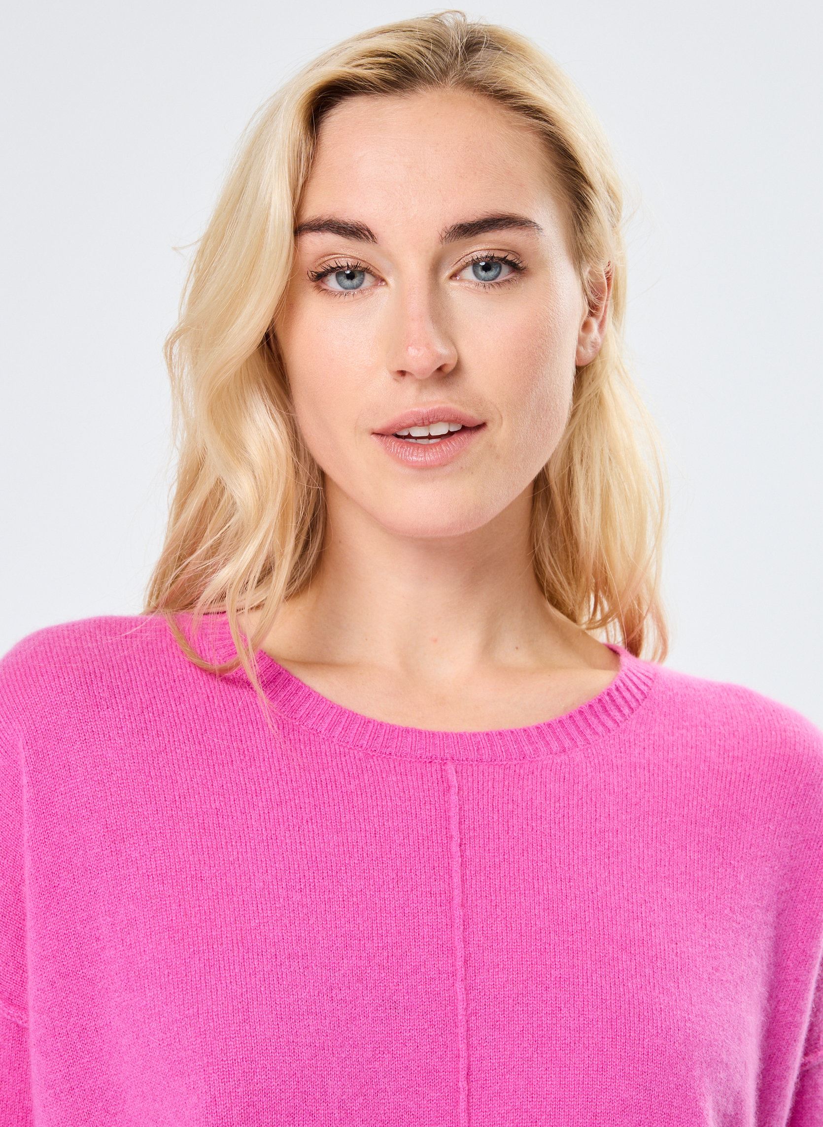 Truien KENZA dames roze Absolut Cashmere Truien KENZA dames roze ROSEBUD