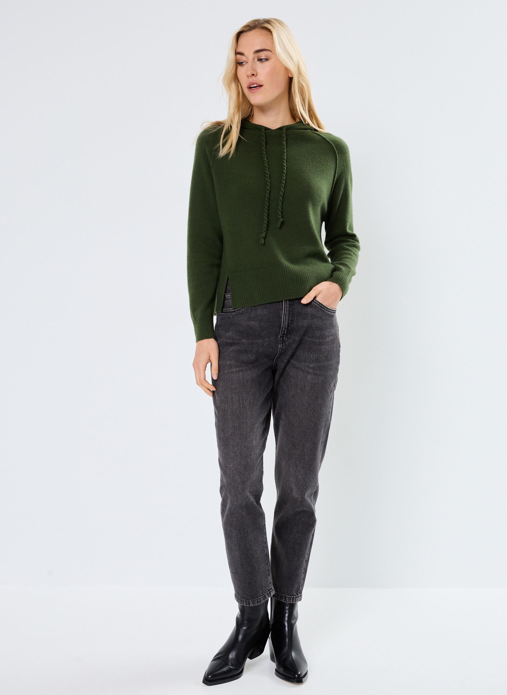 Sweater YUNA dames zwart Absolut Cashmere Sweater YUNA dames zwart ARTICHOKE