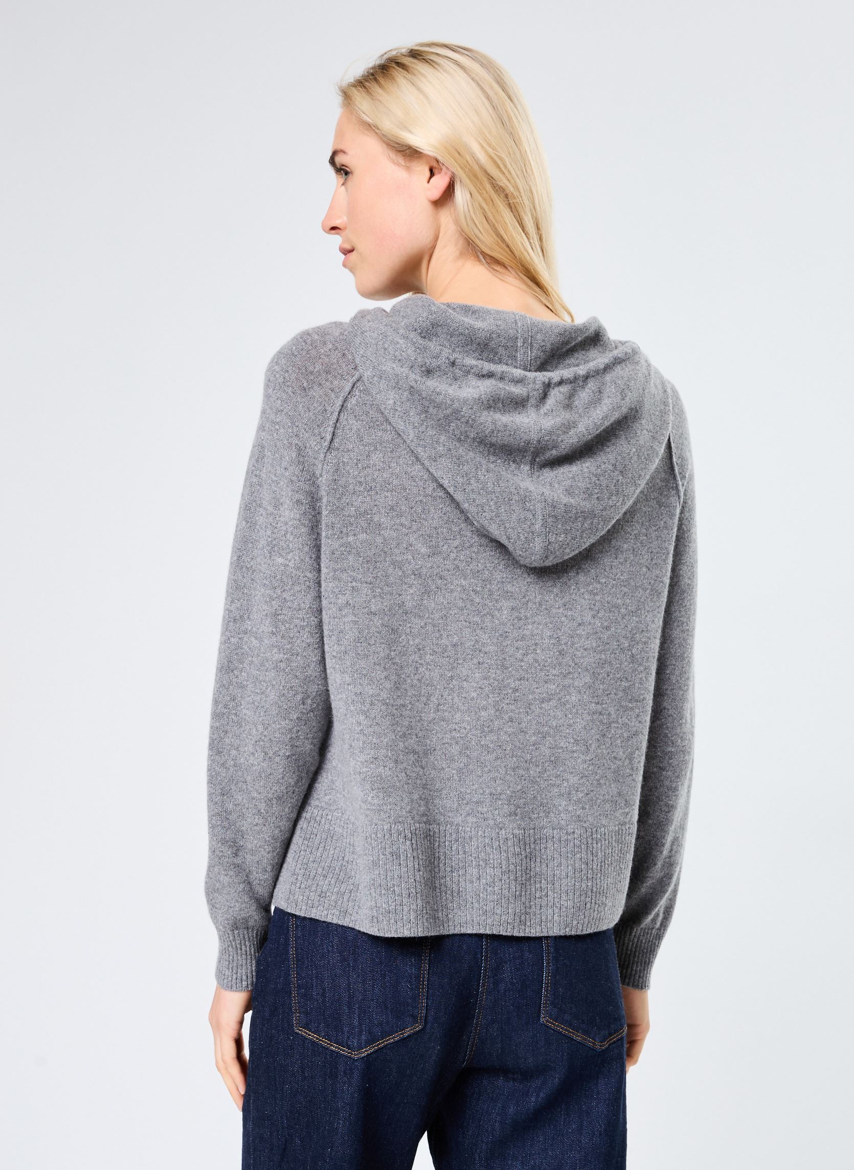 Sweater YUNA dames grijs Absolut Cashmere Sweater YUNA dames grijs DK HTR GREY