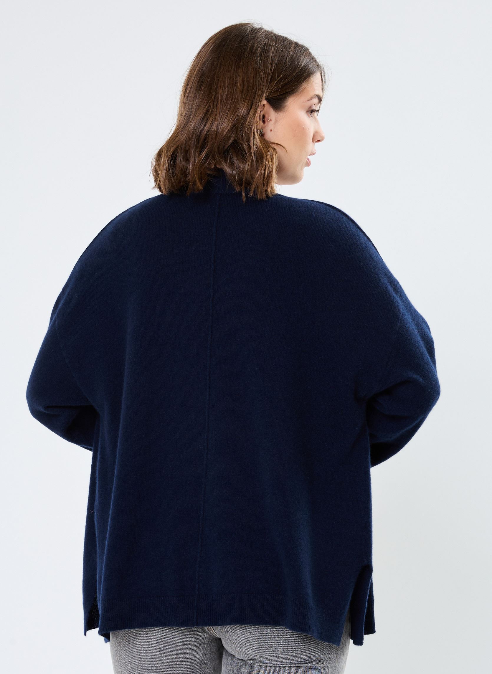 Vesten CASSIDY dames blauw Absolut Cashmere Vesten CASSIDY dames blauw NAVY
