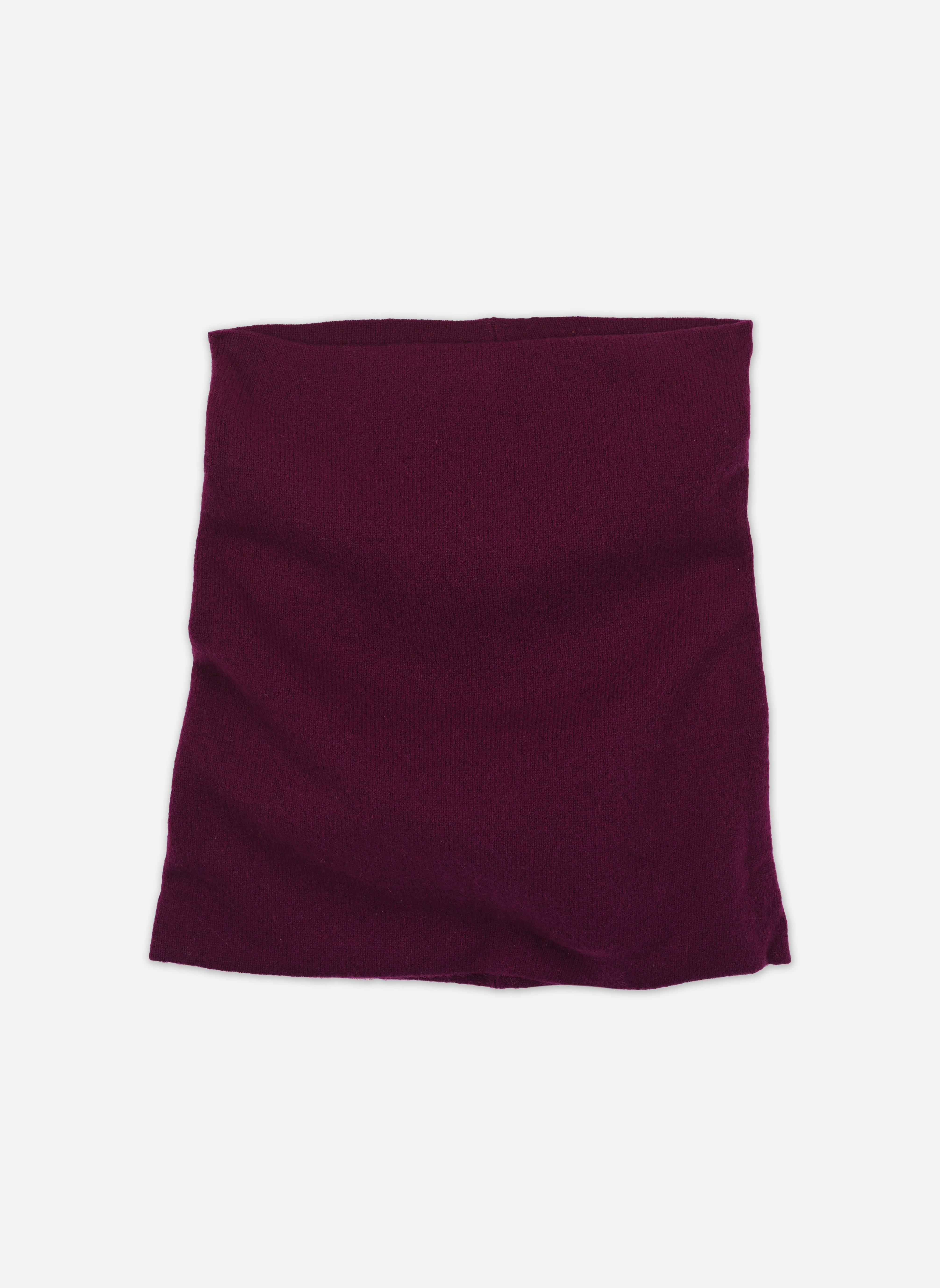 Sjaals LILOU dames bordeaux Absolut Cashmere Sjaals LILOU dames bordeaux EGGPLANT