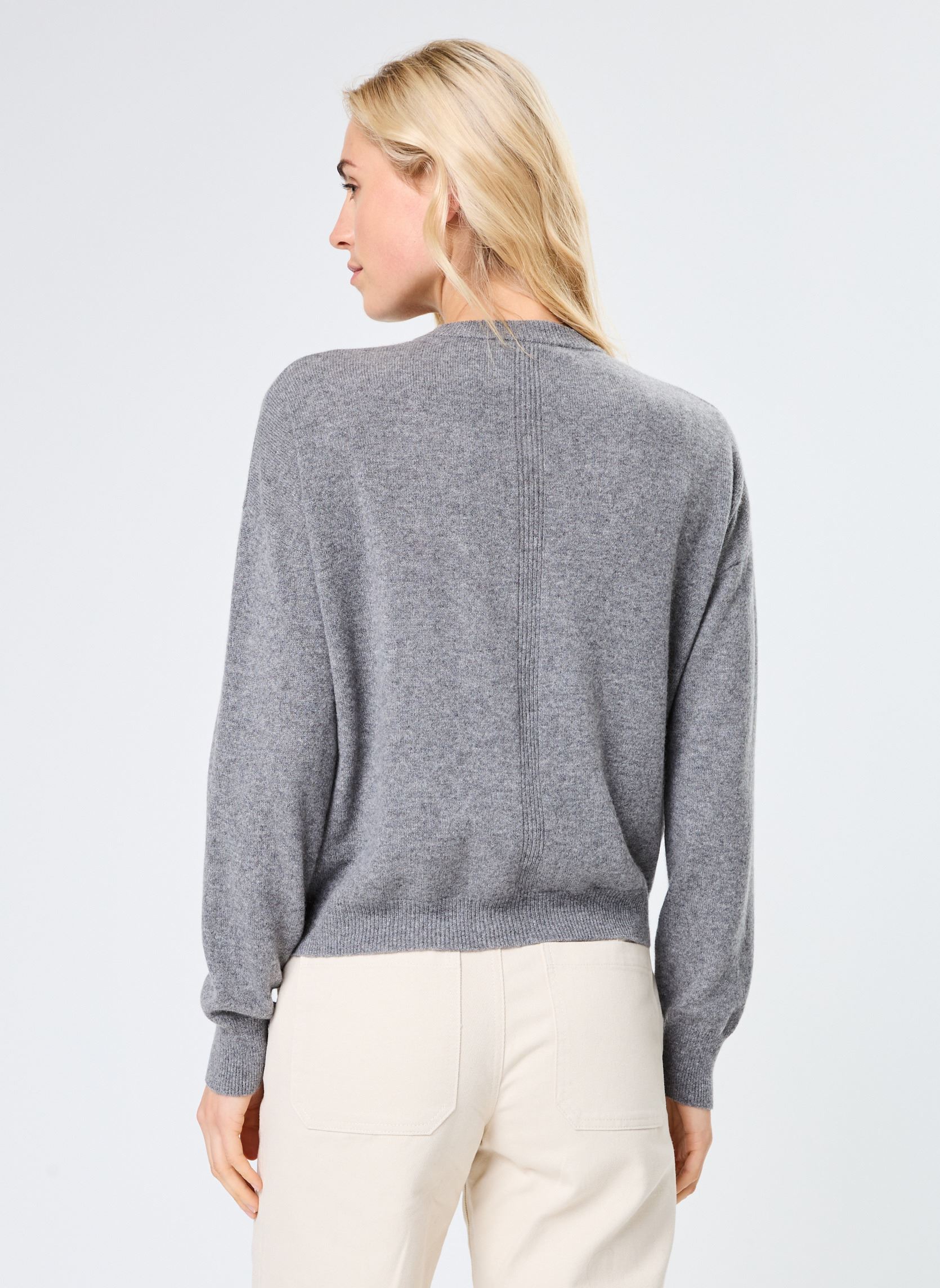 Gilets DELWYN femme gris Absolut Cashmere Gilets DELWYN femme gris DK HTR GREY