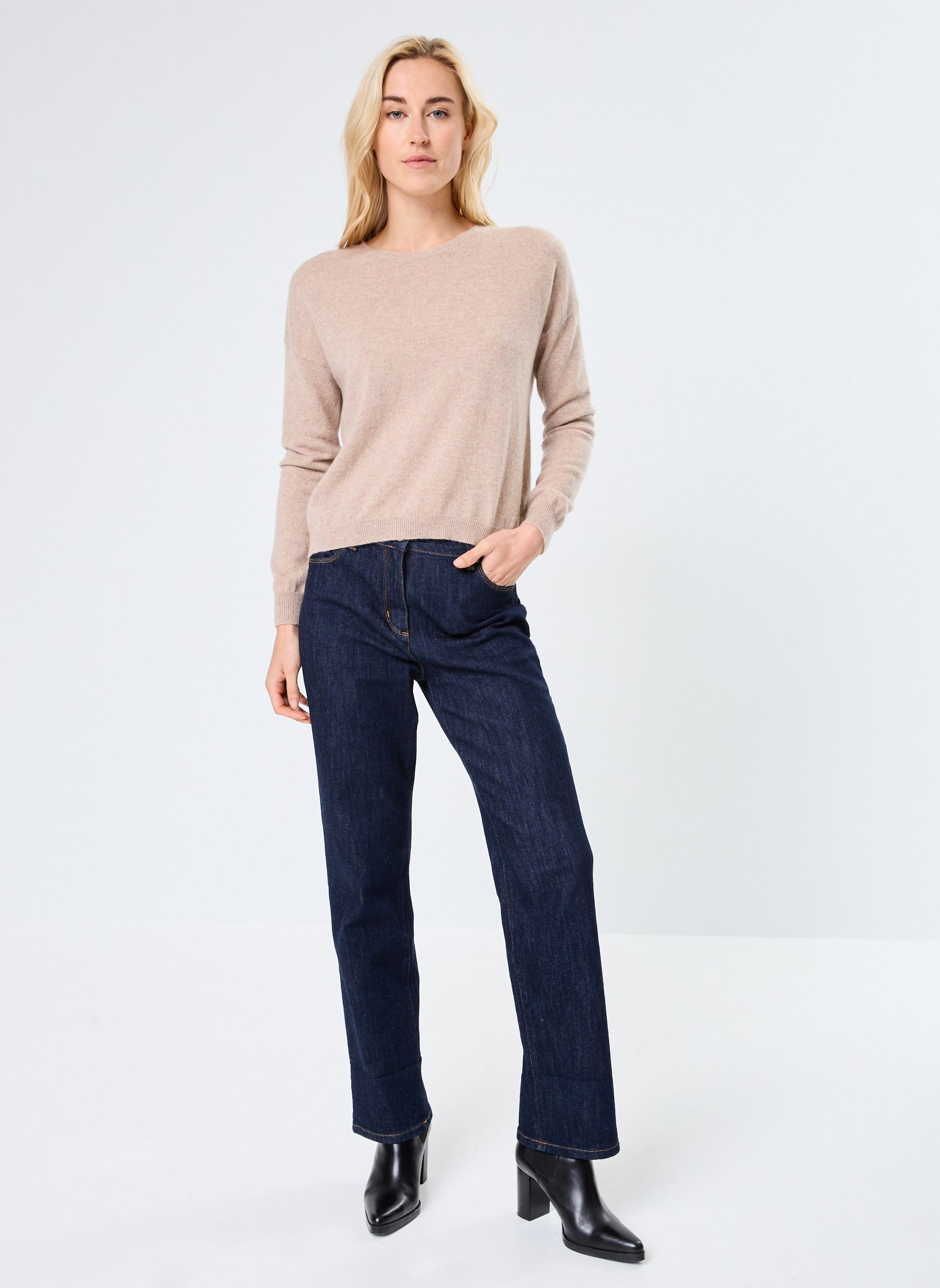 Pullover LISA damen braun Absolut Cashmere Pullover LISA damen braun CHESTNUT
