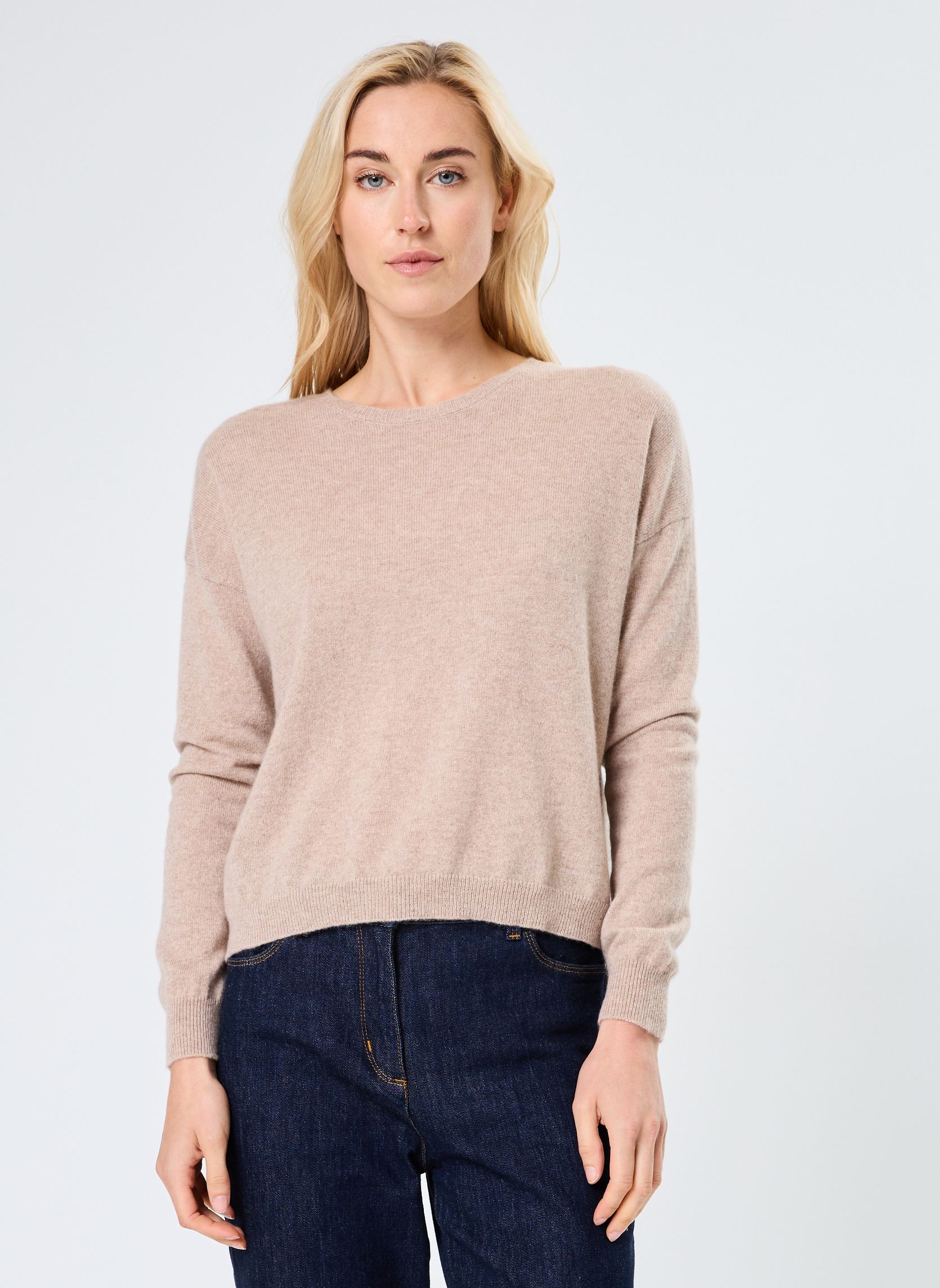 Pullover LISA damen braun Absolut Cashmere Pullover LISA damen braun CHESTNUT