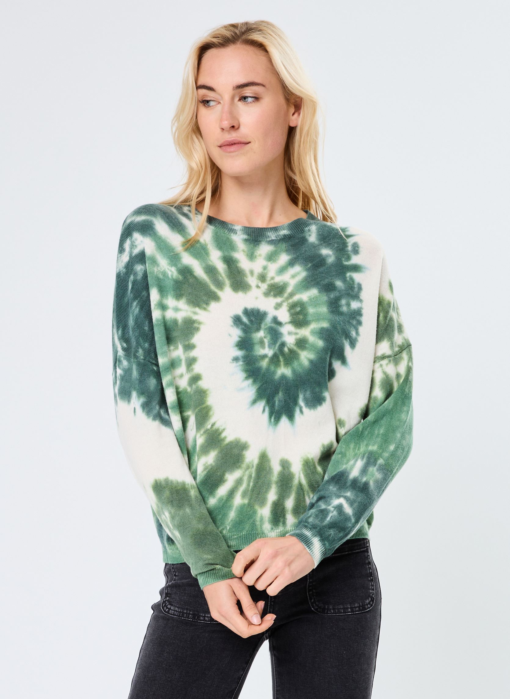 Tee-shirts manches longues ELISABETH femme multicolore Absolut Cashmere Tee-shirts manches longues ELISABETH femme multicolore CYCLONE ARTICHOKE
