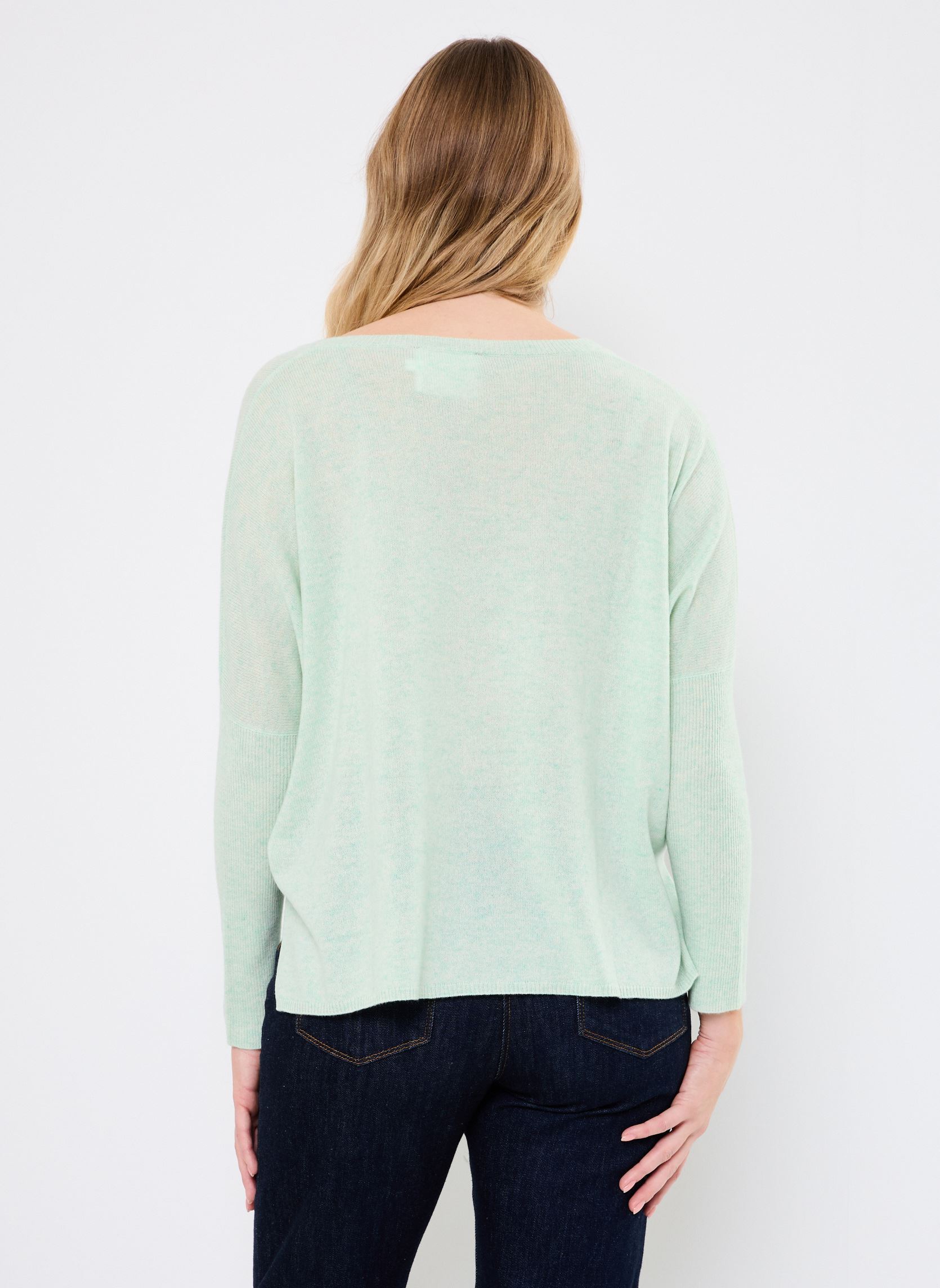 Pulls CAMILLE femme vert Absolut Cashmere Pulls CAMILLE femme vert CLOUDY MINT
