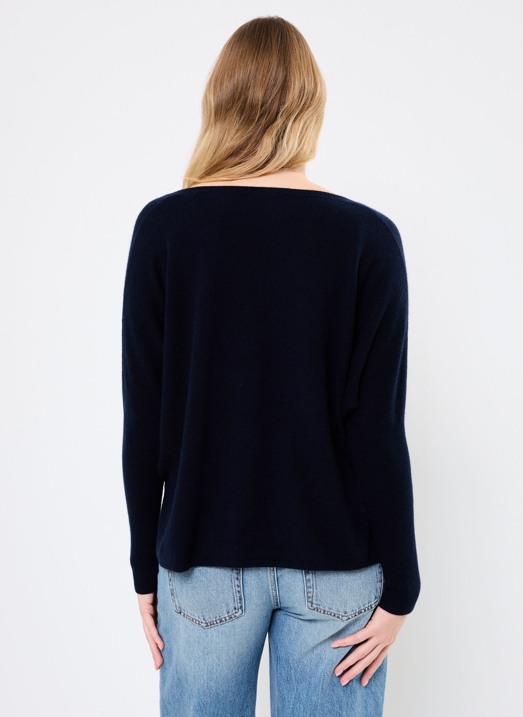 Pulls CAMILLE femme bleu Absolut Cashmere Pulls CAMILLE femme bleu NAVY BLUE