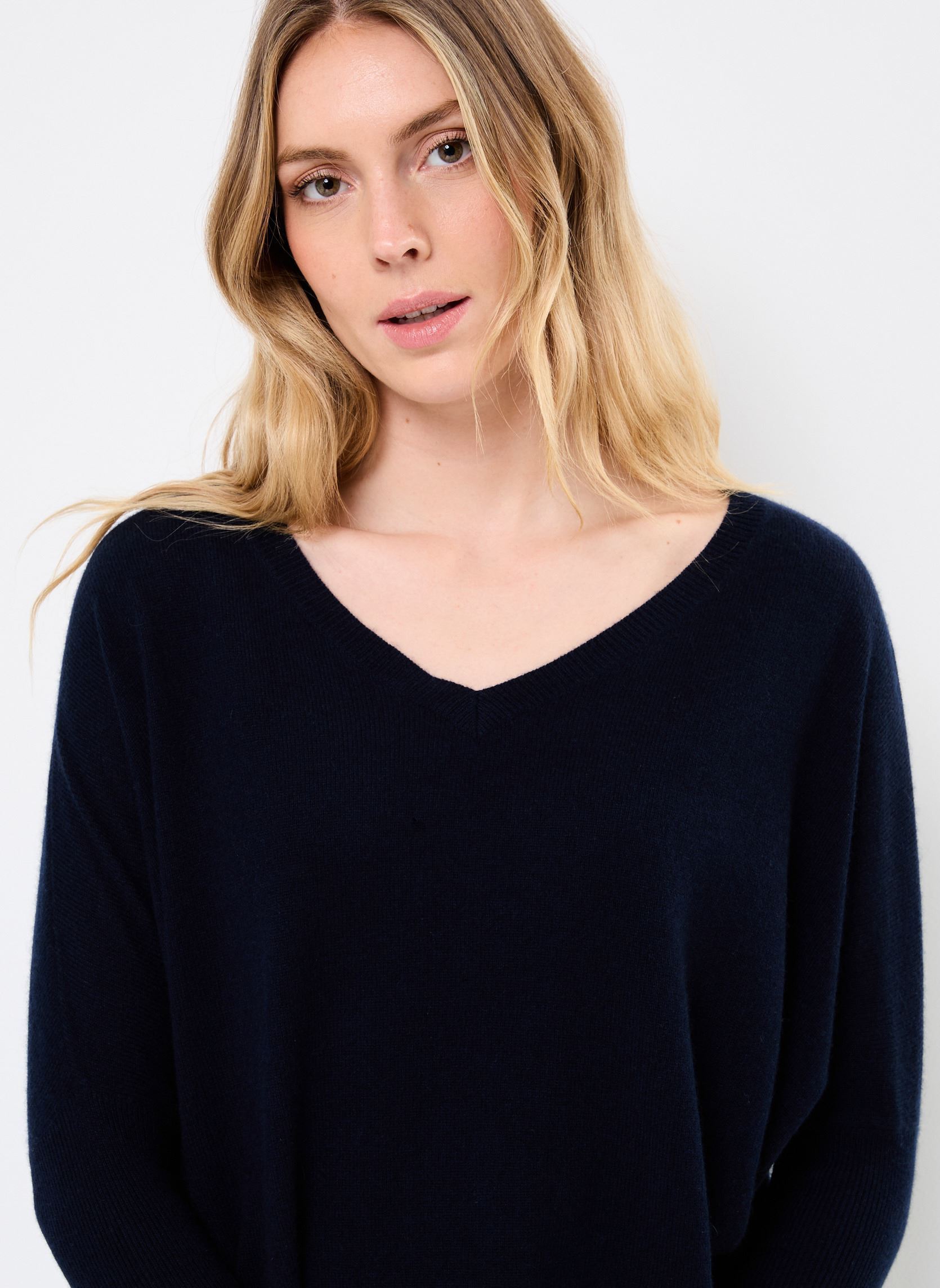 Pulls CAMILLE femme bleu Absolut Cashmere Pulls CAMILLE femme bleu NAVY BLUE