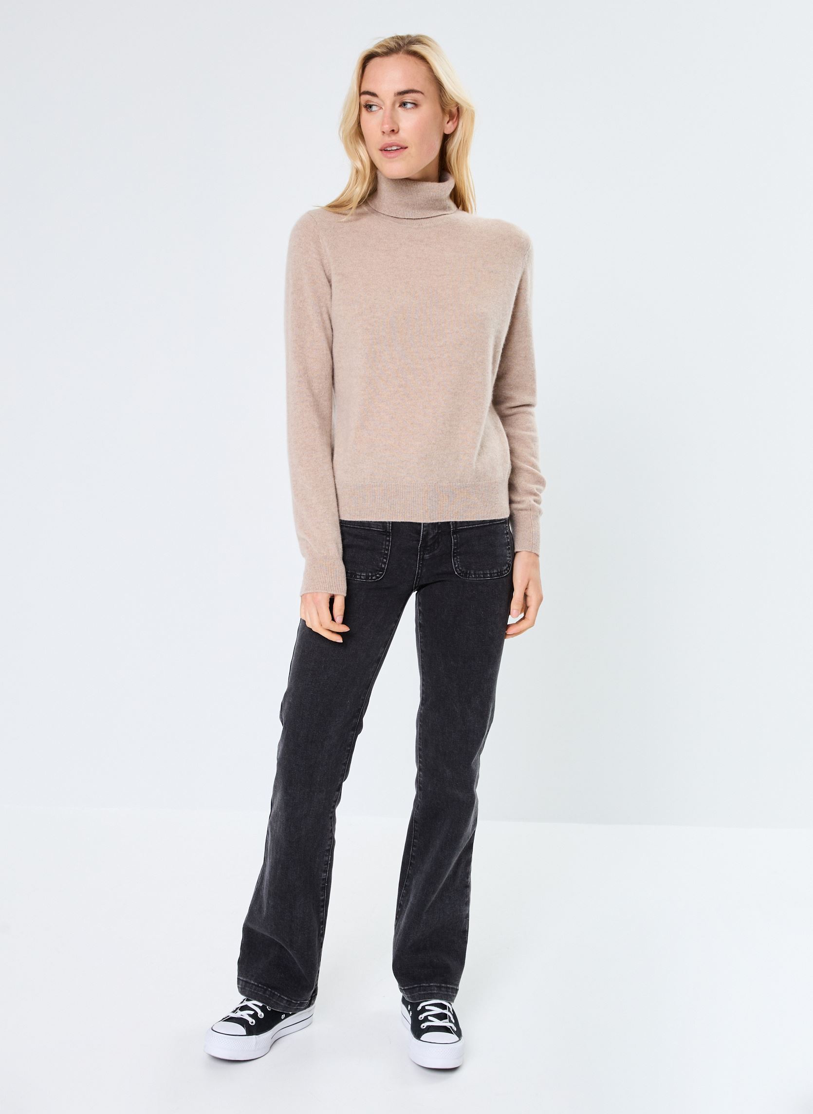 Pulls THEMYS femme marron Absolut Cashmere Pulls THEMYS femme marron CHESTNUT