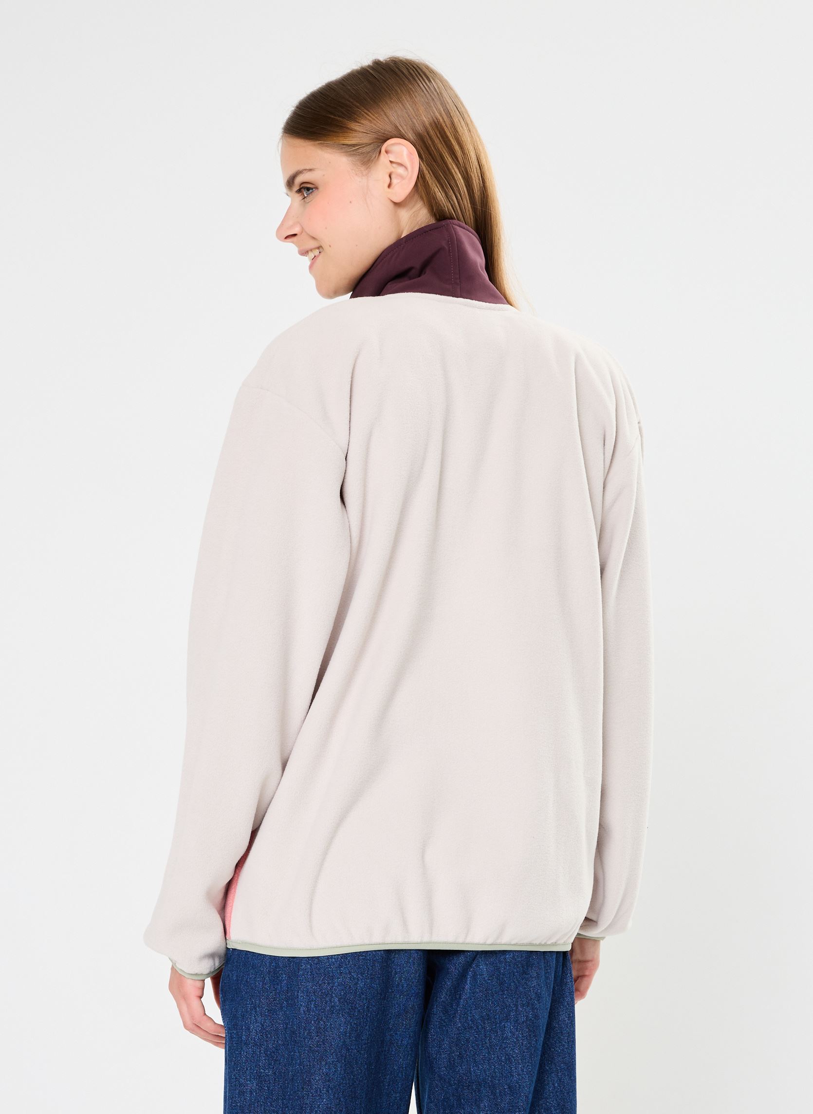 Fleece truien Sequoia Grove 1/2 Zip Fleece dames bruin Columbia Fleece truien Sequoia Grove 1/2 Zip Fleece dames bruin DARK STONE, PINK AGAVE