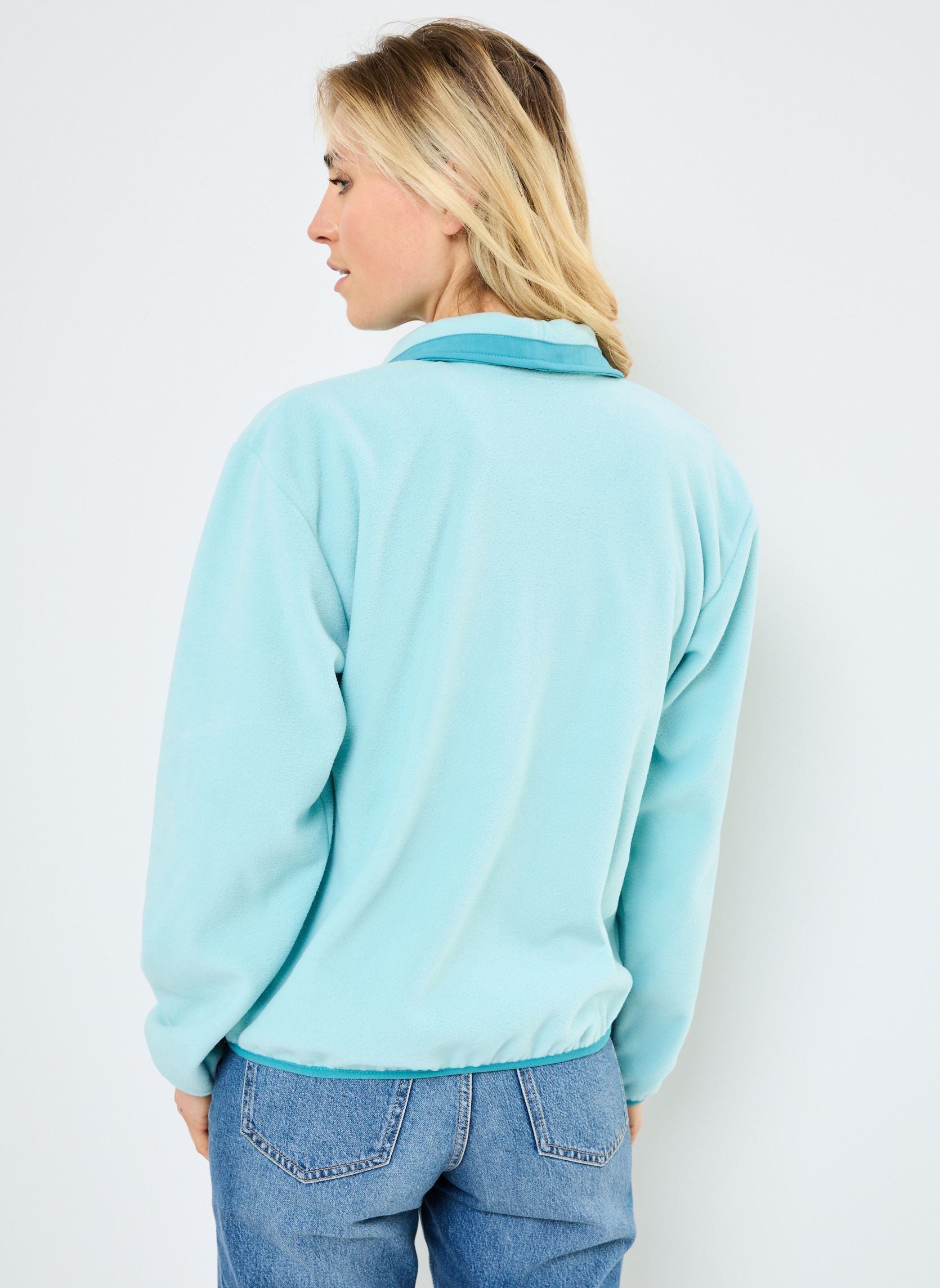 Fleece truien Sequoia Grove 1/2 Zip Fleece dames blauw Columbia Fleece truien Sequoia Grove 1/2 Zip Fleece dames blauw SPRAY, TEAL