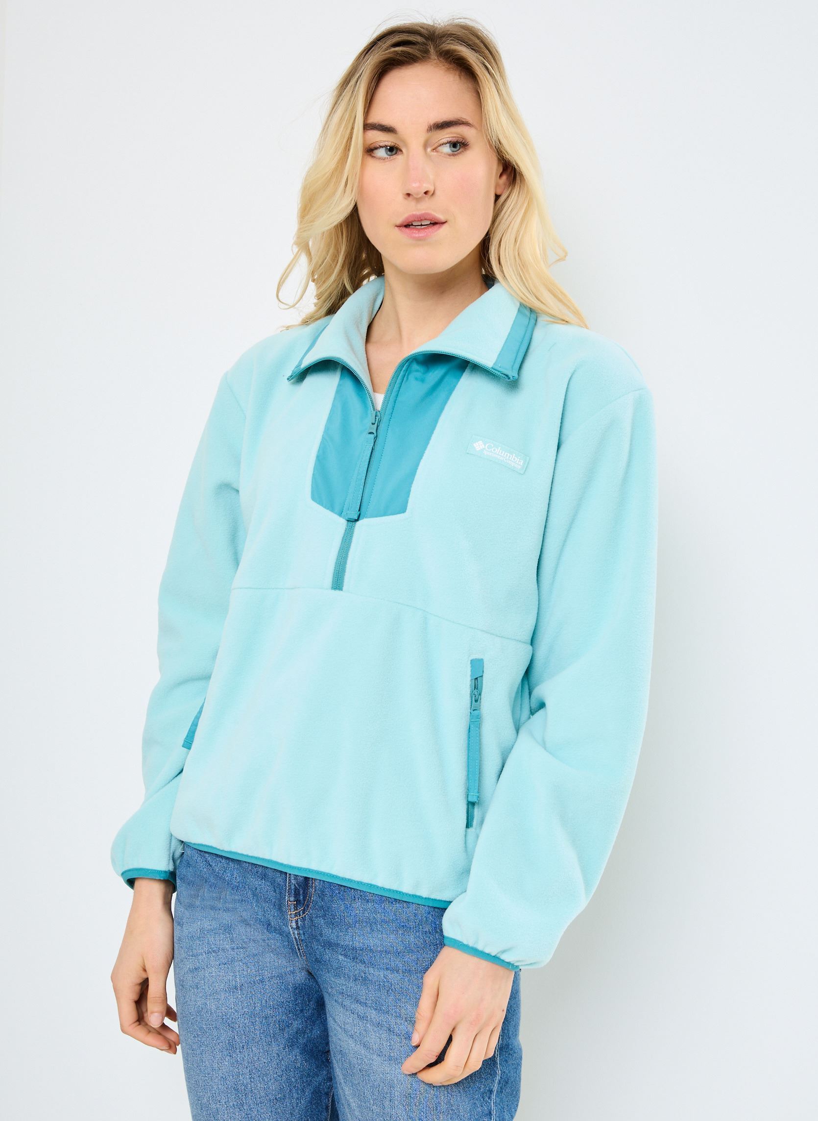 Vêtements Columbia Sequoia Grove 12 Zip Fleece pour Accessoires - vue 3