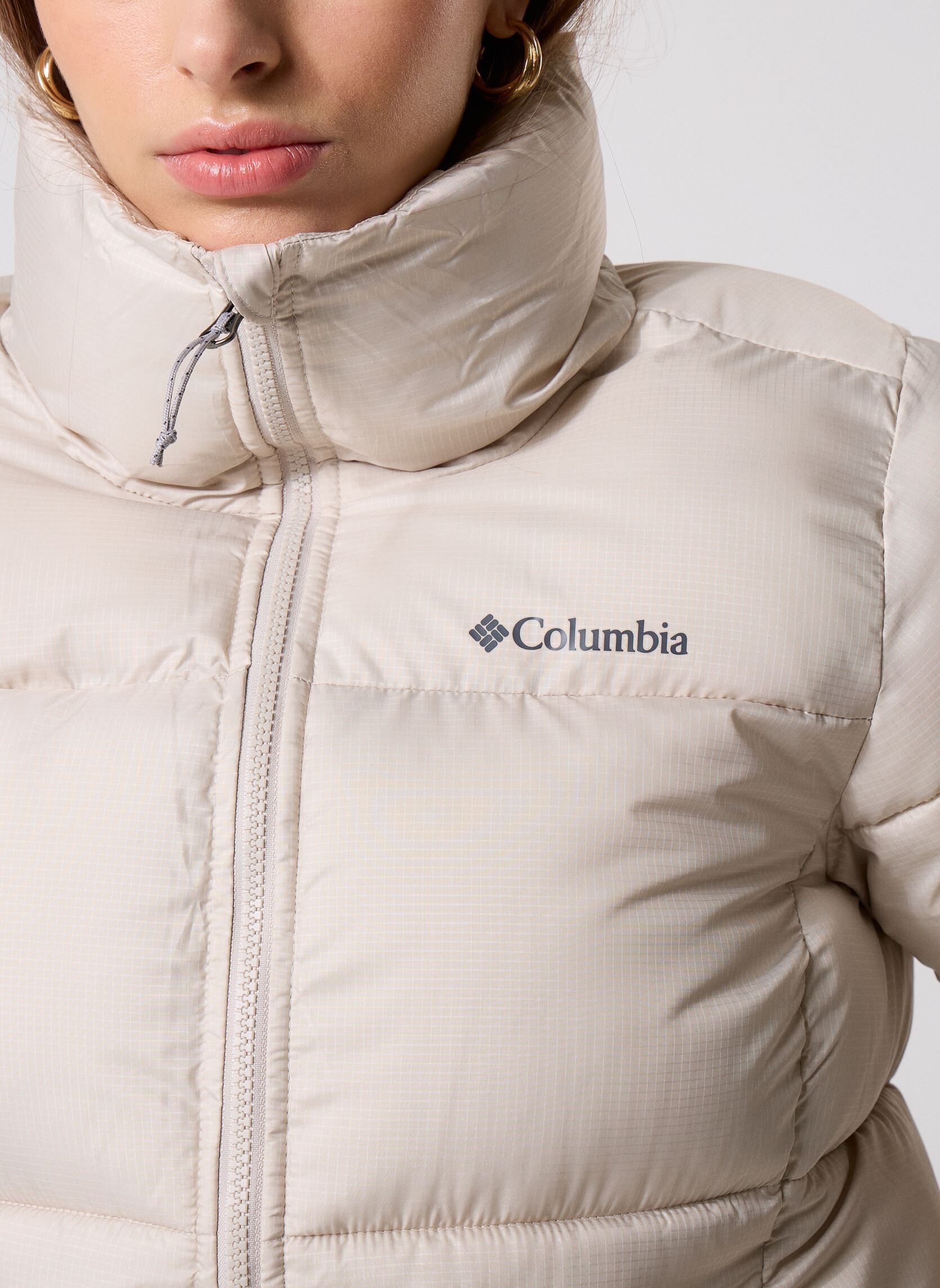 Doudounes Puffect II Full Zip Jacket femme beige Columbia Doudounes Puffect II Full Zip Jacket femme beige DARK STONE