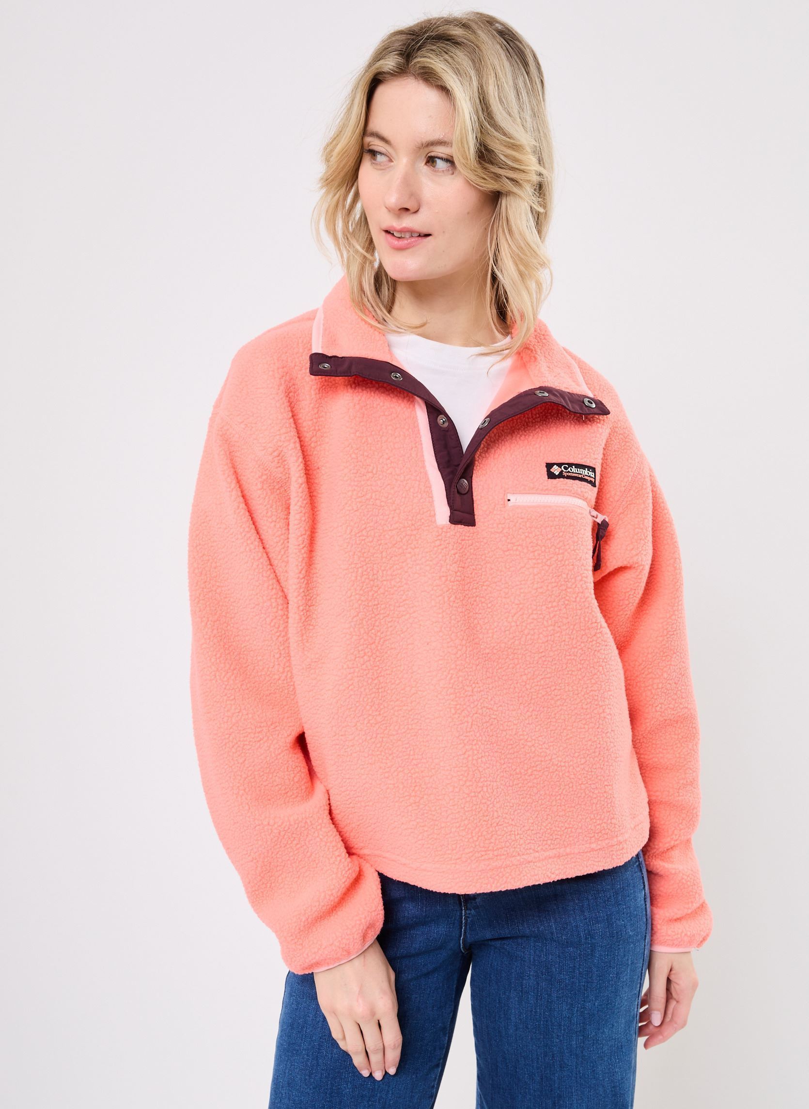 Vêtements Columbia Helvetia II Cropped Half Snap Fleece pour Accessoires Vêtements Columbia Helvetia II Cropped Half Snap Fleece pour Accessoires