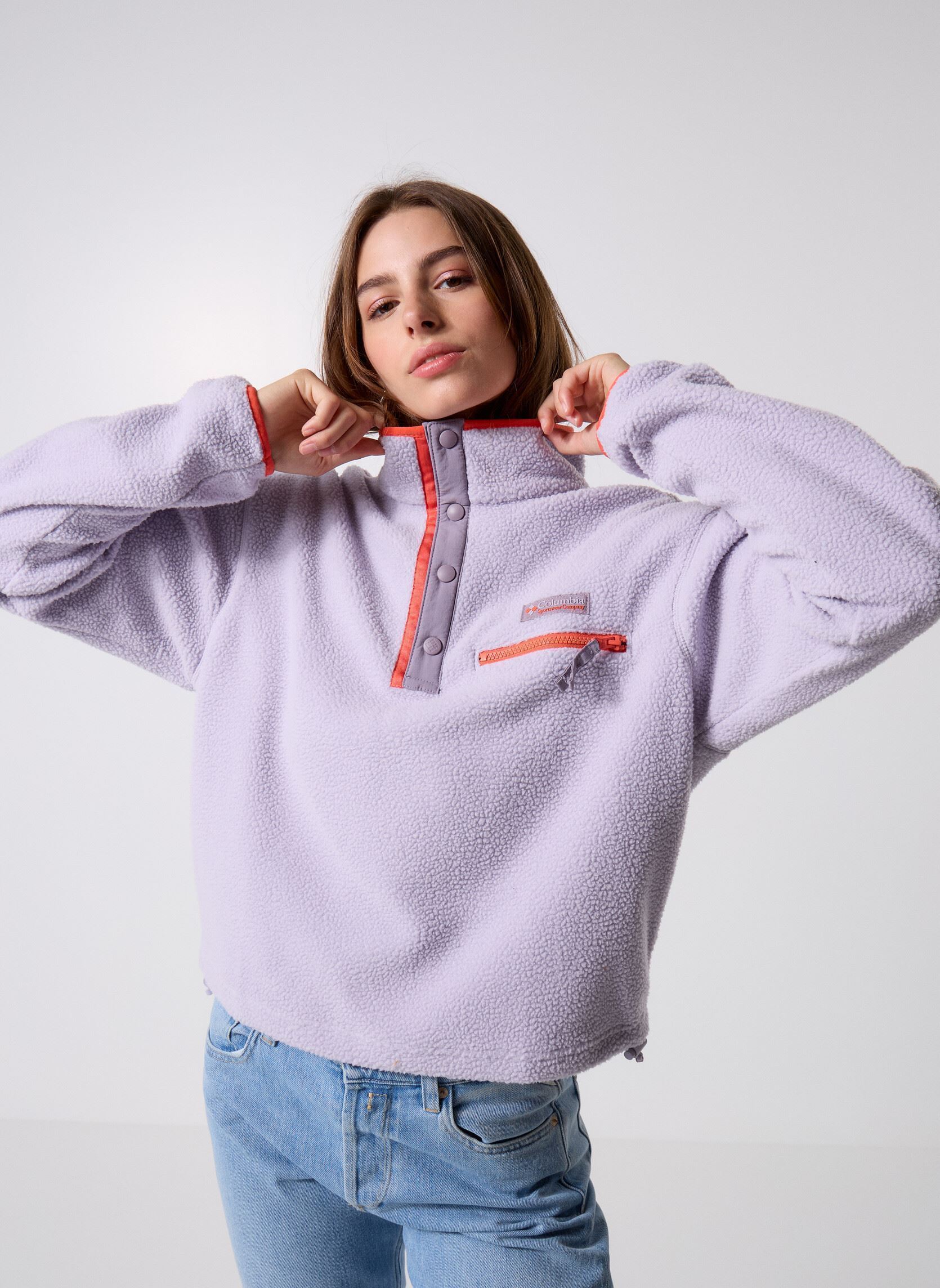 Columbia HELVETIA II CROPPED HALF SNAP FLEECE EU - vue 3