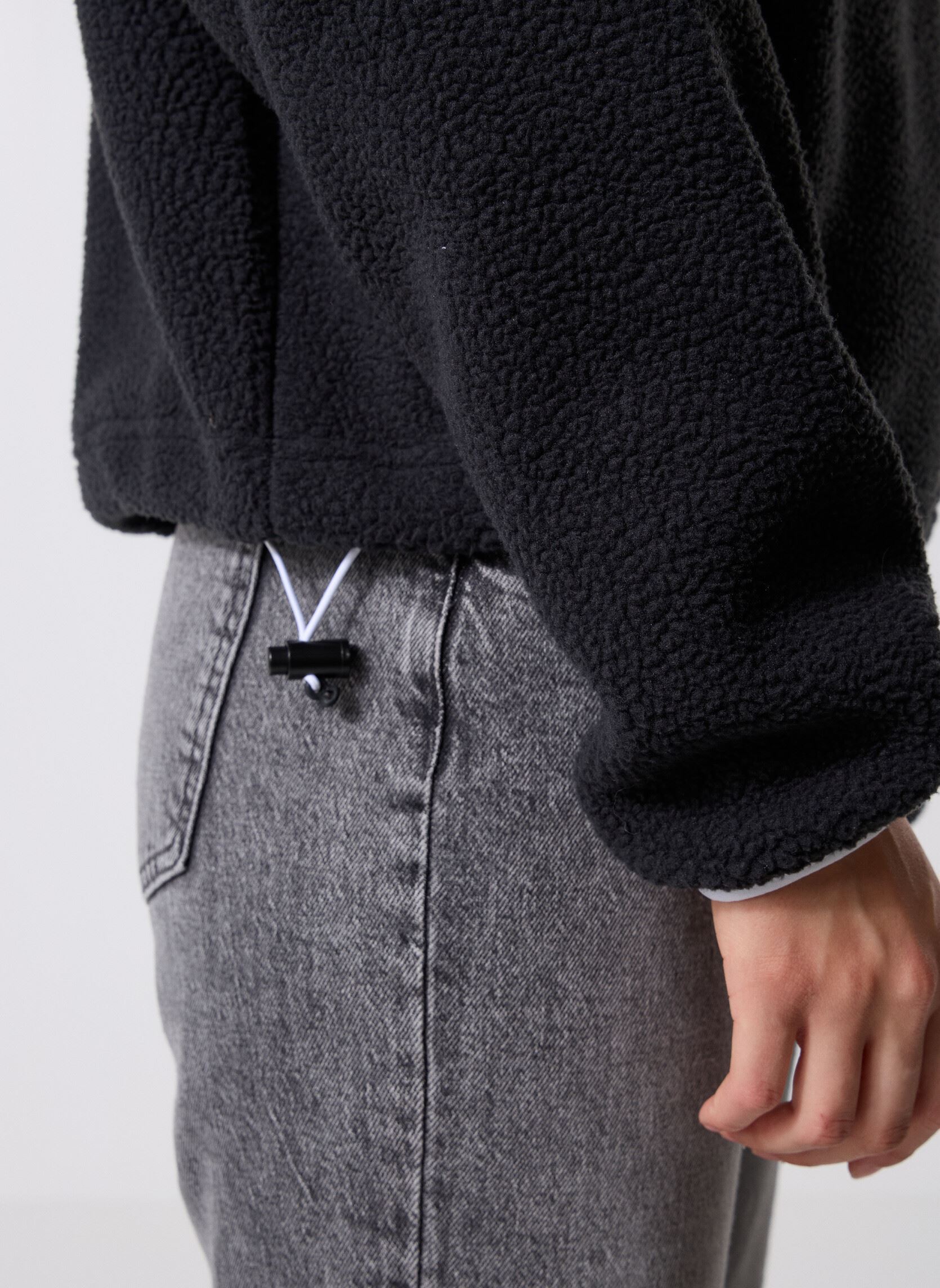 Jerséis polares Helvetia II Cropped Half Snap Fleece mujer negro Columbia Jerséis polares Helvetia II Cropped Half Snap Fleece mujer negro BLACK2