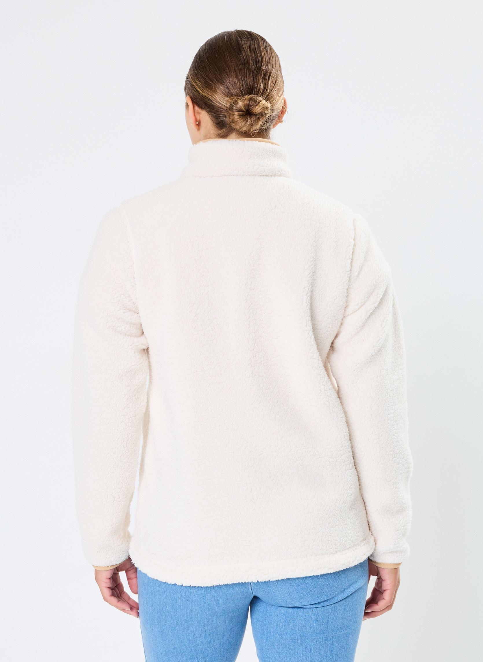 Fleece-Pullover West Bend Full Zip II damen weiß Columbia Fleece-Pullover West Bend Full Zip II damen weiß Chalk