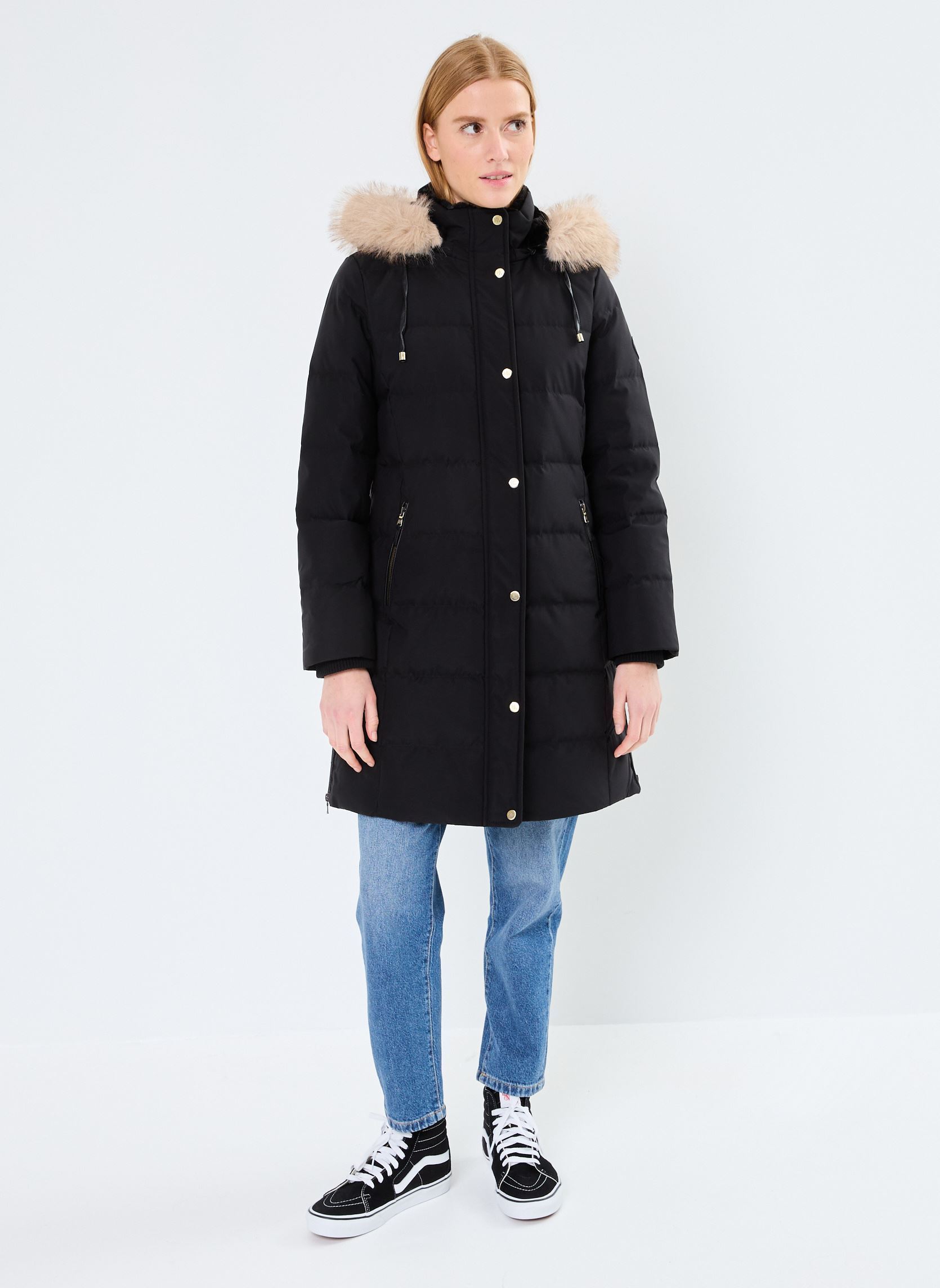 Mäntel Ht Pf Trhd35-Insulated-Coat damen schwarz Lauren Ralph Lauren Mäntel Ht Pf Trhd35-Insulated-Coat damen schwarz BLACK