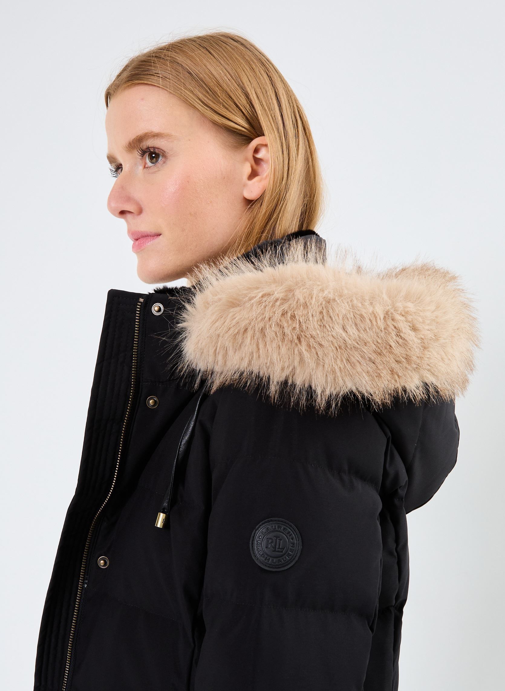 Mäntel Ht Pf Trhd35-Insulated-Coat damen schwarz Lauren Ralph Lauren Mäntel Ht Pf Trhd35-Insulated-Coat damen schwarz BLACK
