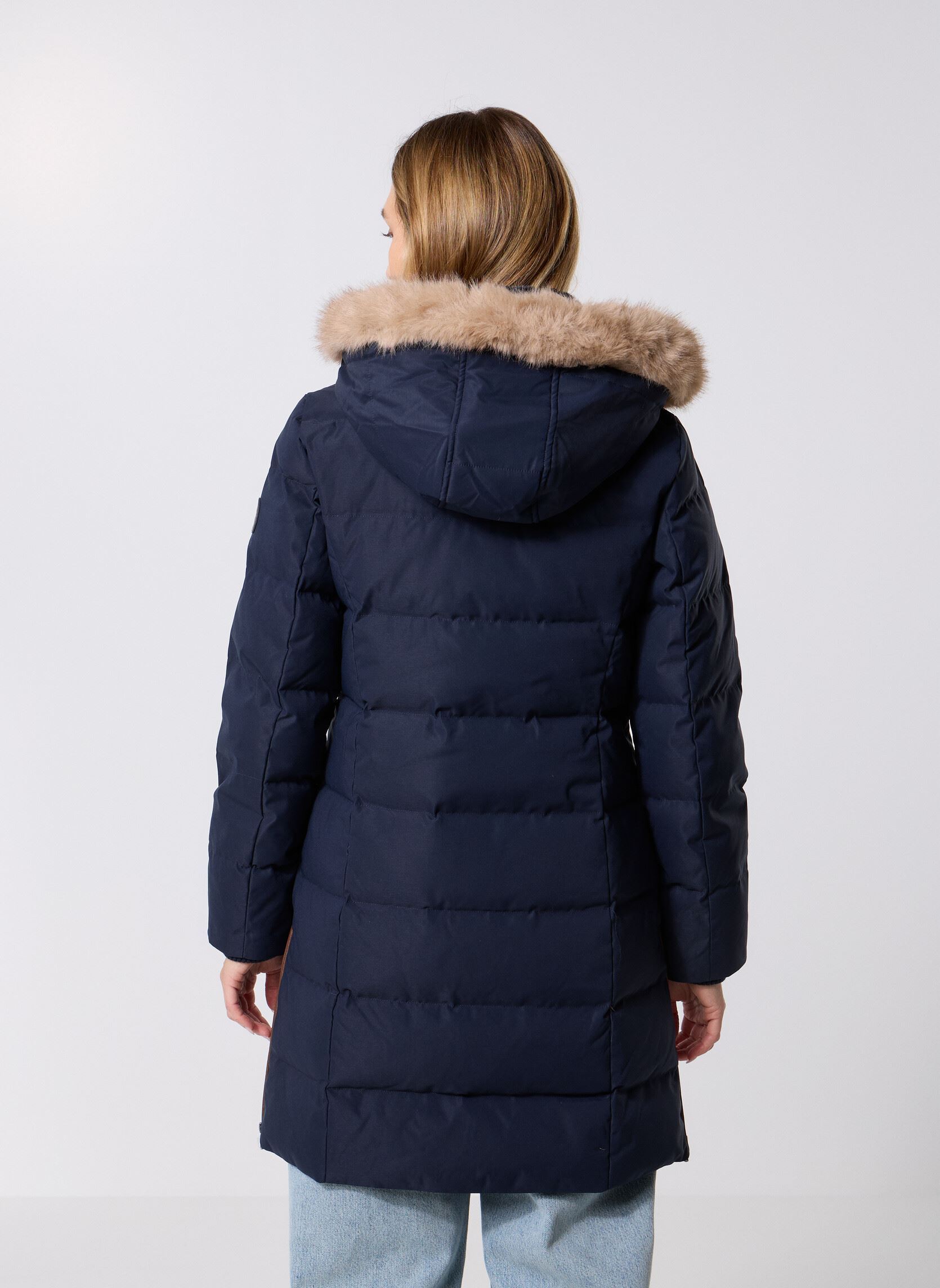 Mantels Ht Pf Trhd35-Insulated-Coat dames blauw Lauren Ralph Lauren Mantels Ht Pf Trhd35-Insulated-Coat dames blauw DK NAVY