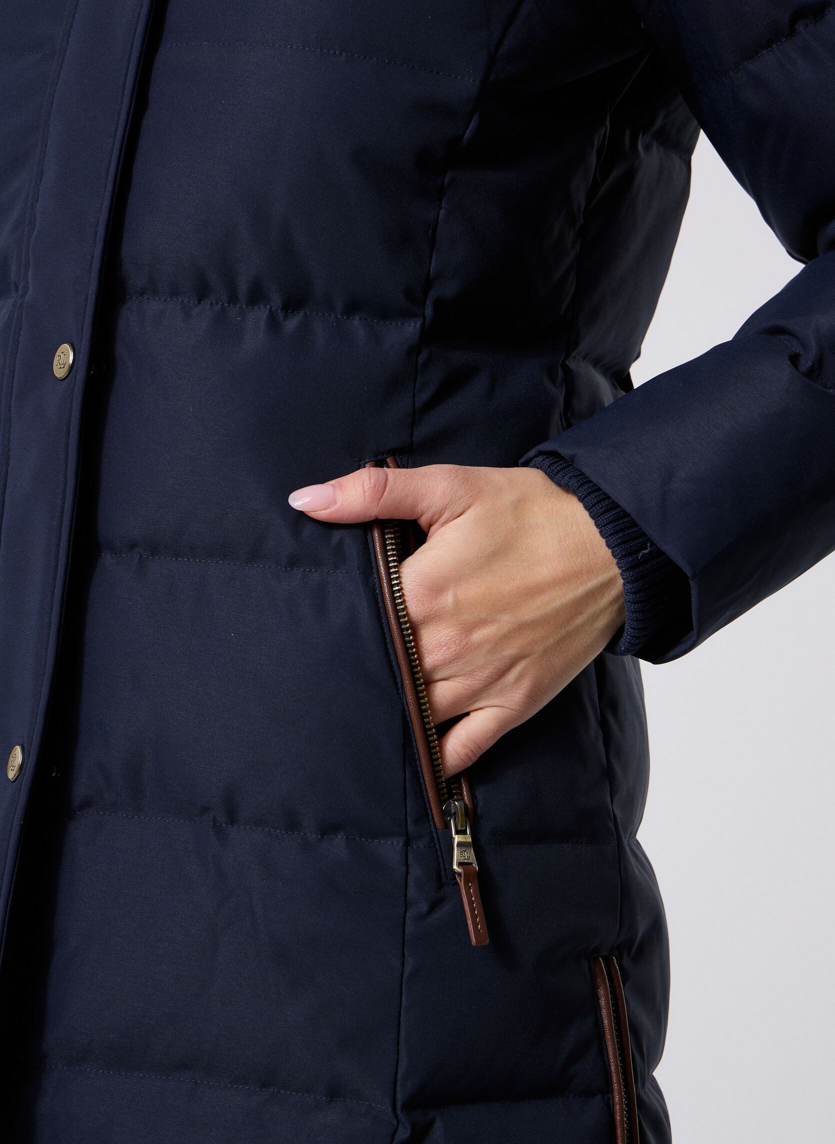 Mantels Ht Pf Trhd35-Insulated-Coat dames blauw Lauren Ralph Lauren Mantels Ht Pf Trhd35-Insulated-Coat dames blauw DK NAVY