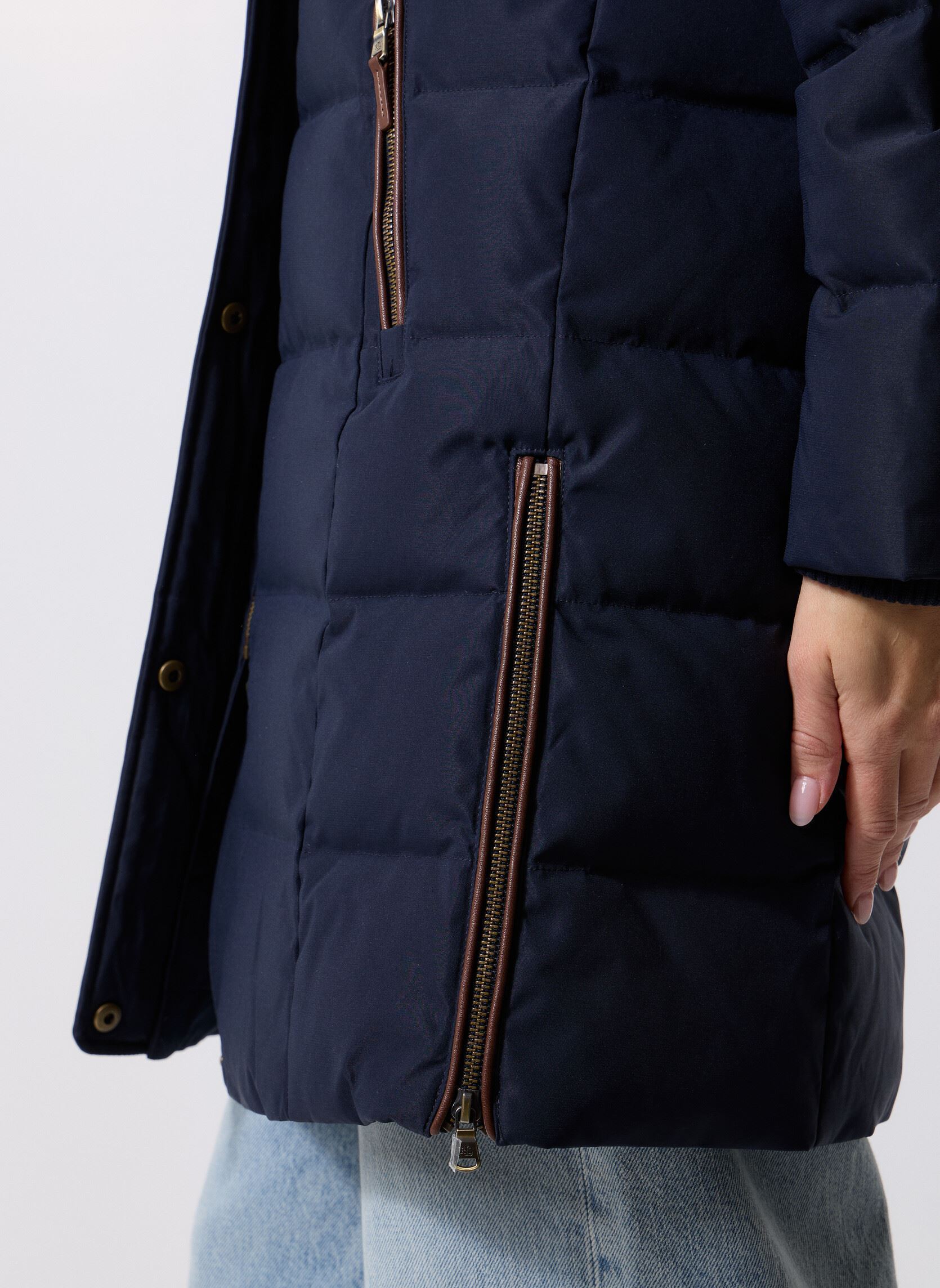 Mantels Ht Pf Trhd35-Insulated-Coat dames blauw Lauren Ralph Lauren Mantels Ht Pf Trhd35-Insulated-Coat dames blauw DK NAVY