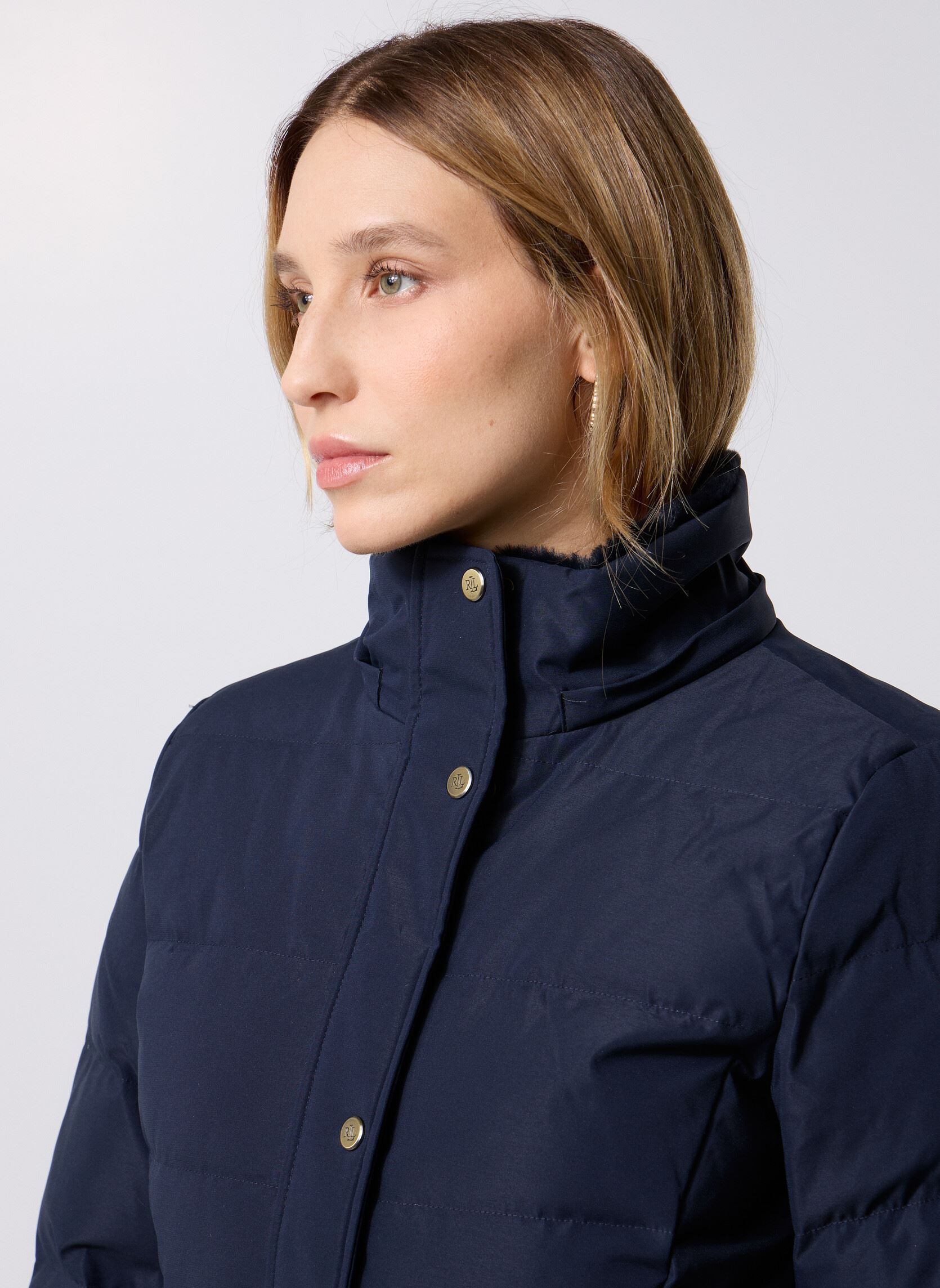 Mantels Ht Pf Trhd35-Insulated-Coat dames blauw Lauren Ralph Lauren Mantels Ht Pf Trhd35-Insulated-Coat dames blauw DK NAVY