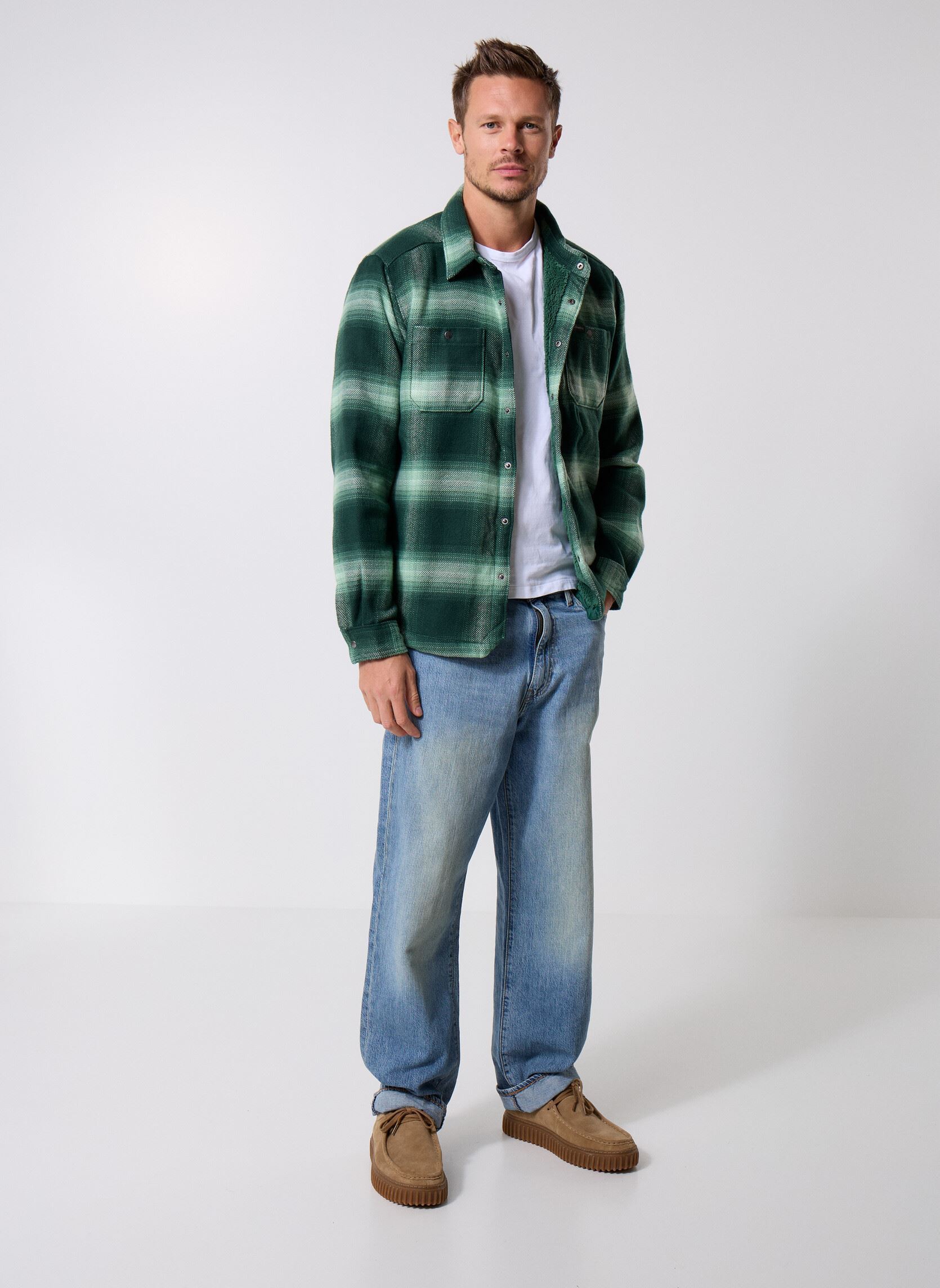 Chemises Windward II Shirt Jacket homme vert Columbia Chemises Windward II Shirt Jacket homme vert RAIN FOREST BLURRED OMBRE