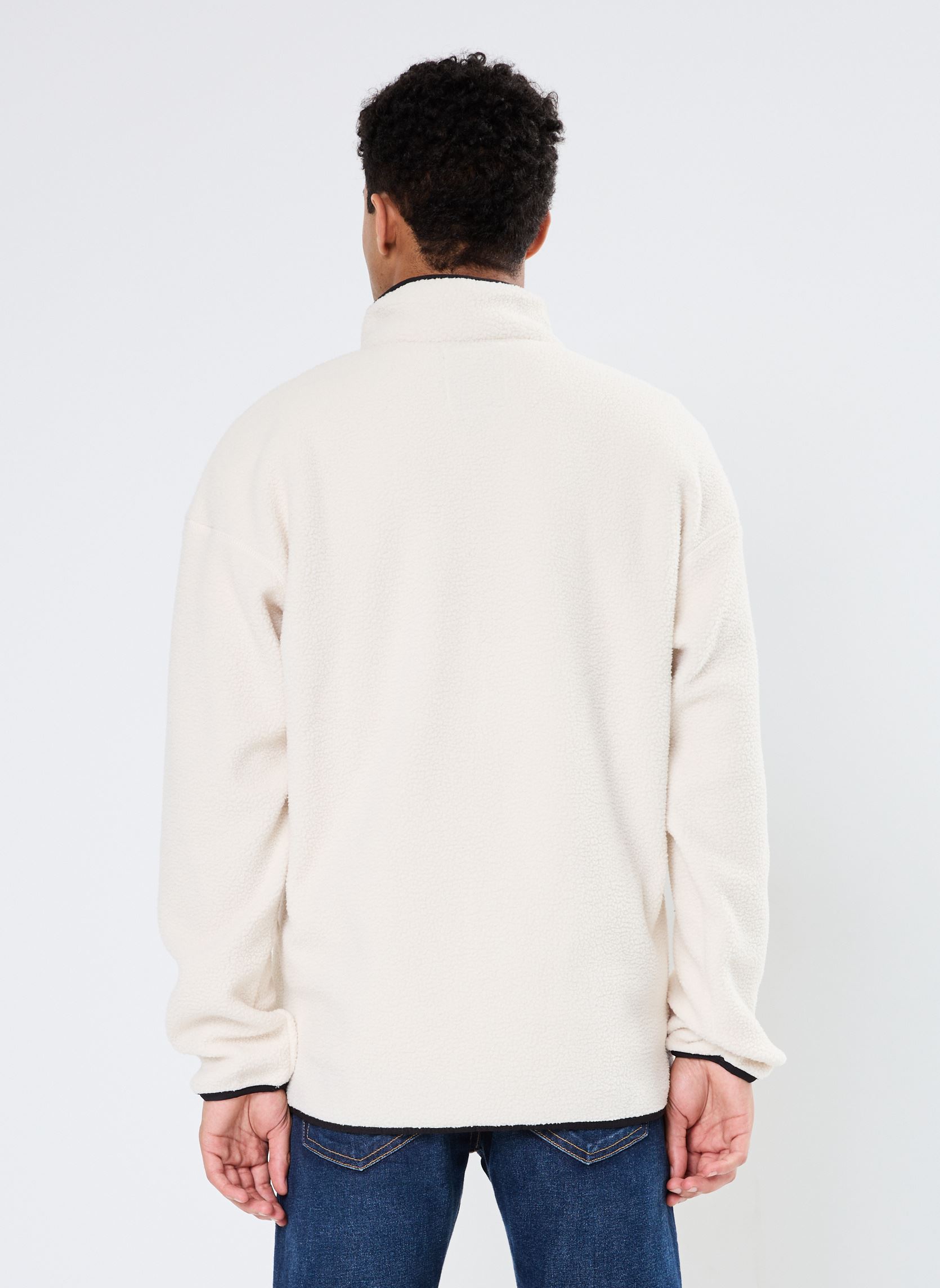 Fleece truien Helvetia II Half Snap Fleece heren wit Columbia Fleece truien Helvetia II Half Snap Fleece heren wit CHALK
