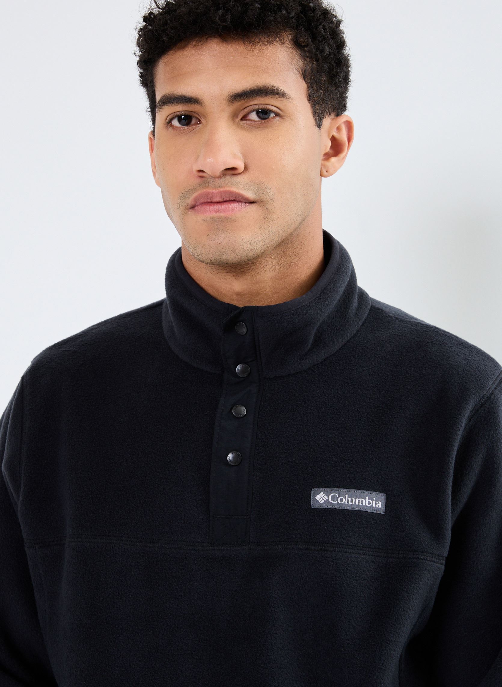 Pulls polaires Steens Mountain Half Snap II homme noir Columbia Pulls polaires Steens Mountain Half Snap II homme noir Black