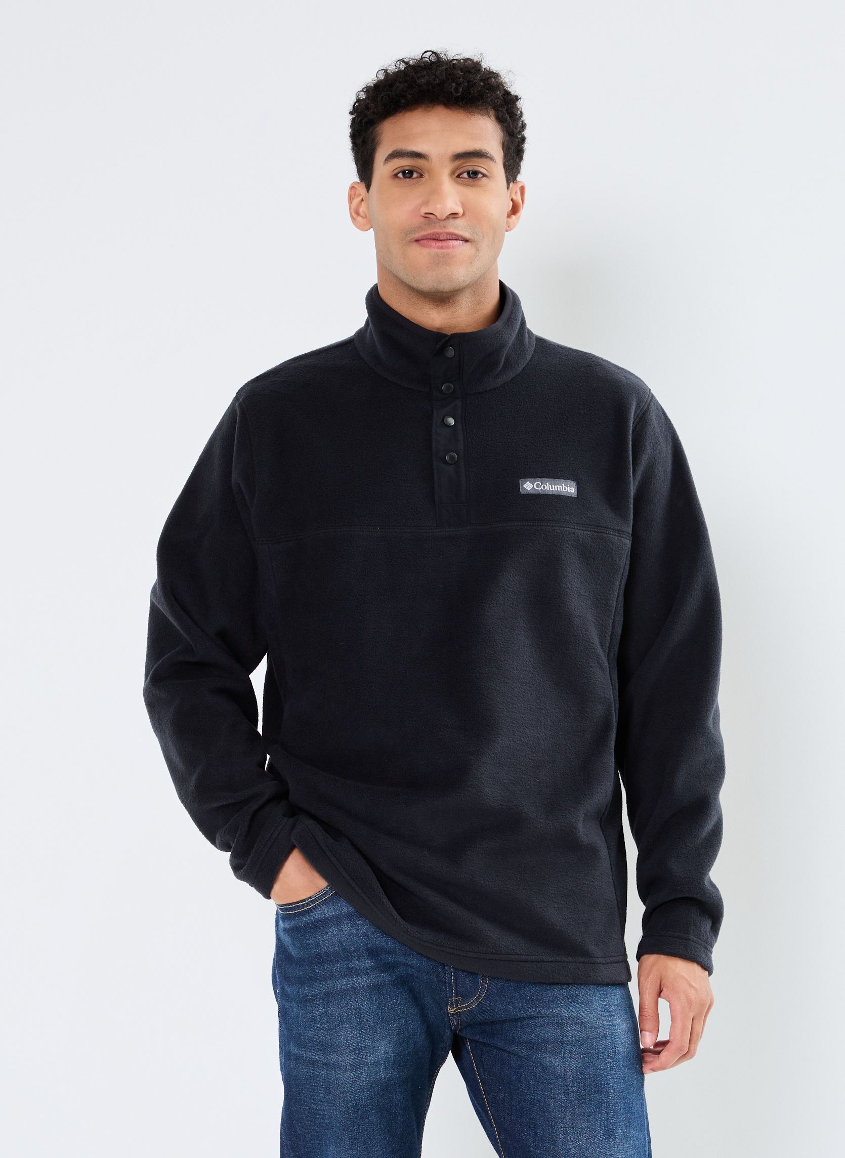 Sweat shirt Columbia Steens mountain half snap ii EU - vue 2