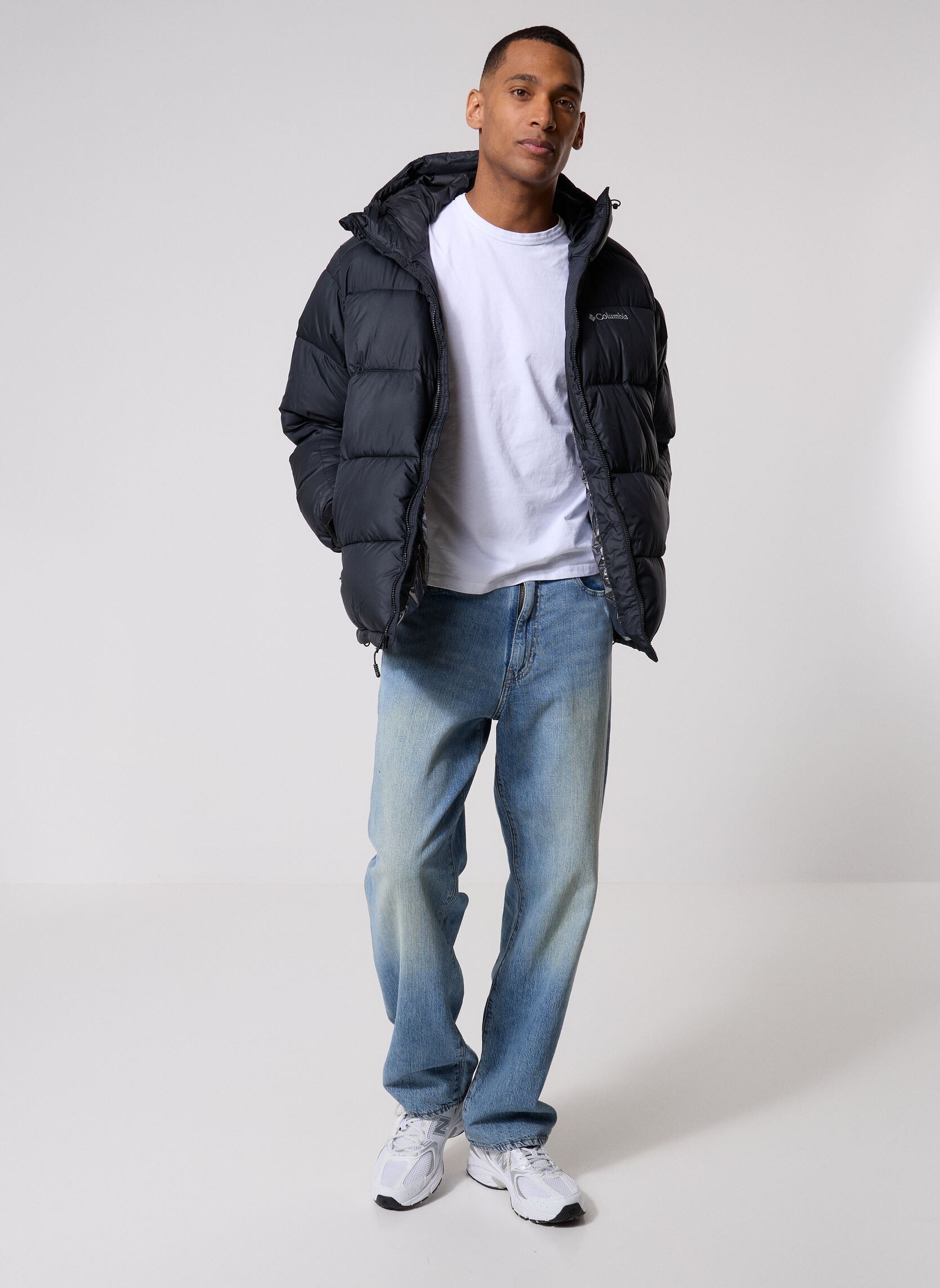 Doudounes Pike Lake II Hooded Jacket homme noir Columbia Doudounes Pike Lake II Hooded Jacket homme noir BLACK