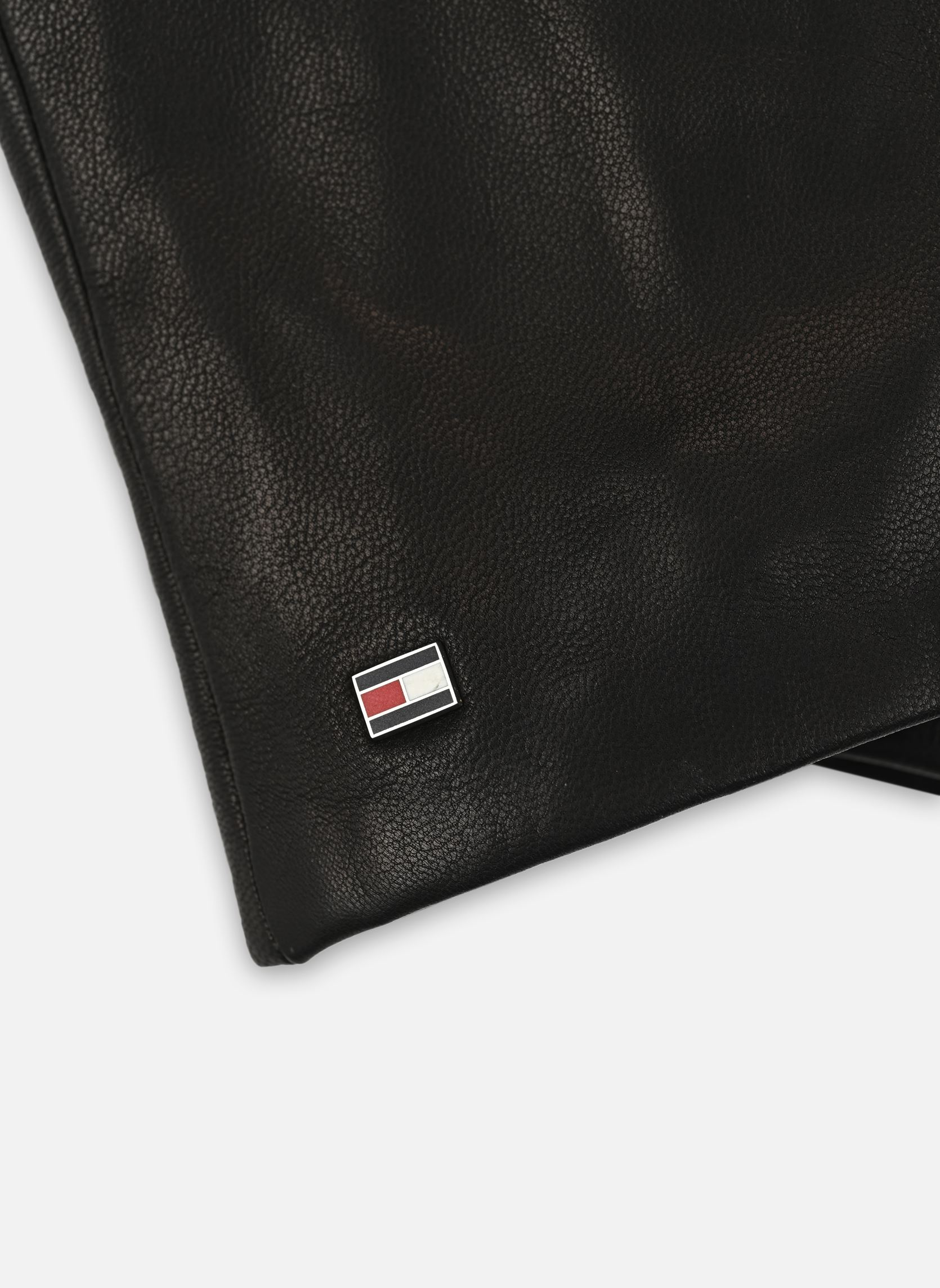Handschuhe Essential Flag Leath AM0AM11482 herren schwarz Tommy Hilfiger Handschuhe Essential Flag Leath AM0AM11482 herren schwarz BLACK