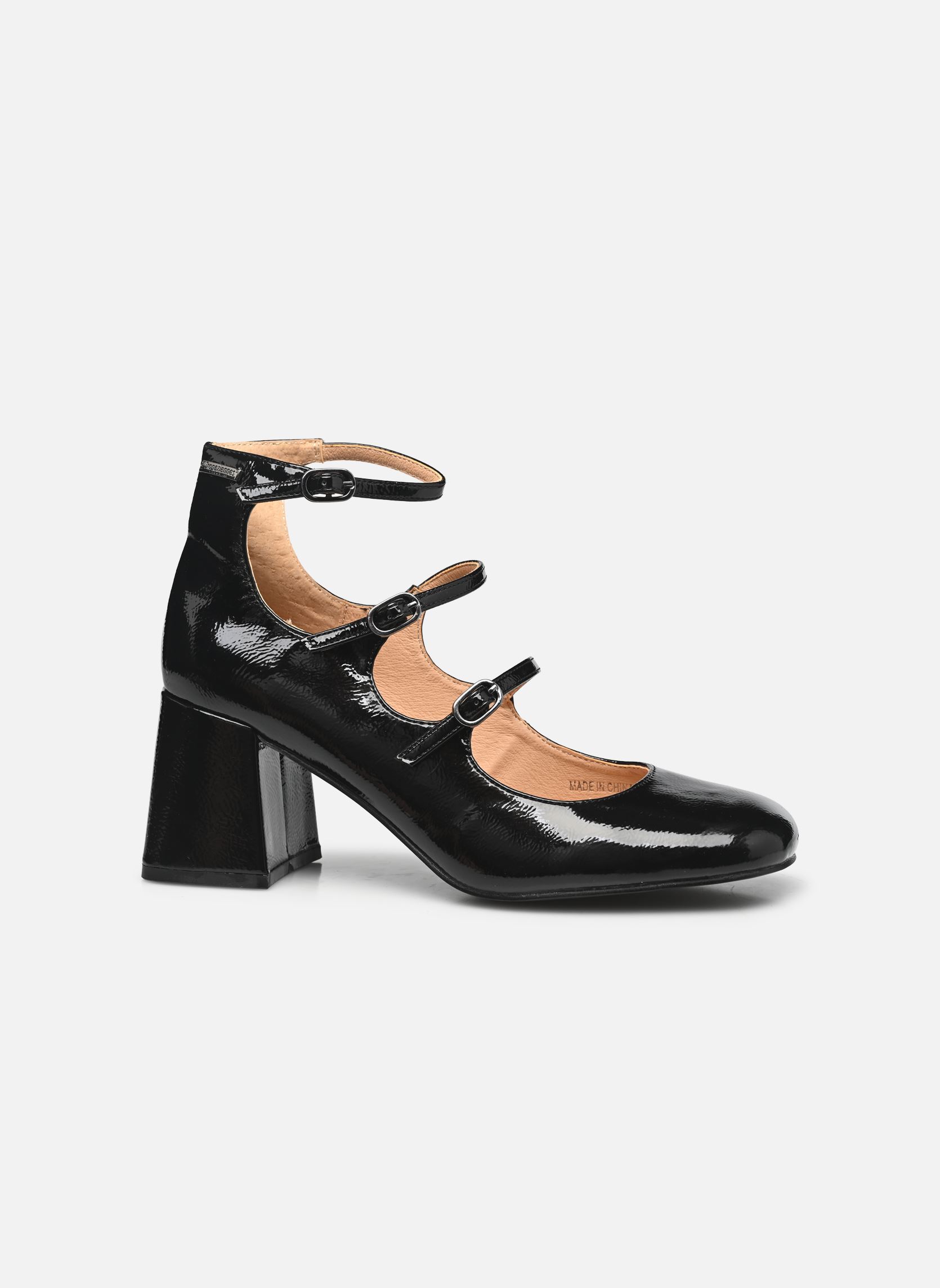 Zapatos de tacón con correas DELPHINE mujer negro Les Tropéziennes par M Belarbi Zapatos de tacón con correas DELPHINE mujer negro Noir Vernis
