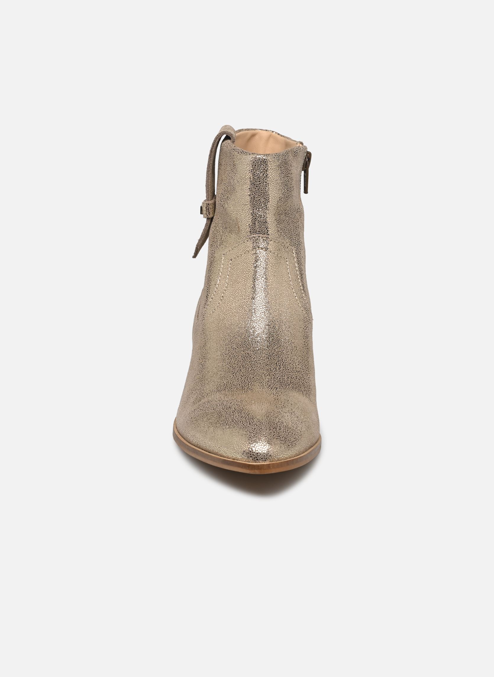 Botines tipo vaquero LADYZ mujer oro y bronce Les Tropéziennes par M Belarbi Botines tipo vaquero LADYZ mujer oro y bronce OR IRISE
