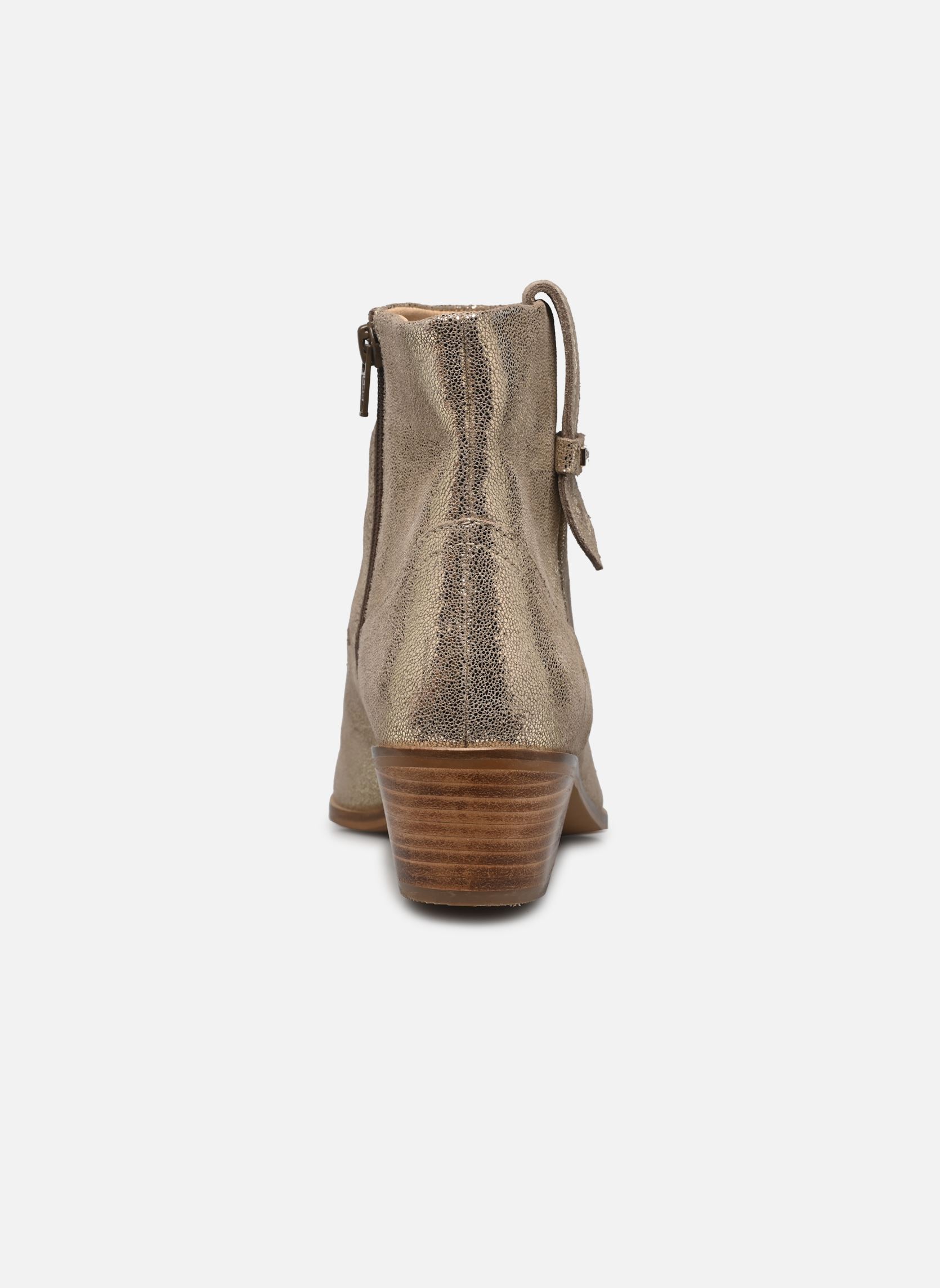 Botines tipo vaquero LADYZ mujer oro y bronce Les Tropéziennes par M Belarbi Botines tipo vaquero LADYZ mujer oro y bronce OR IRISE