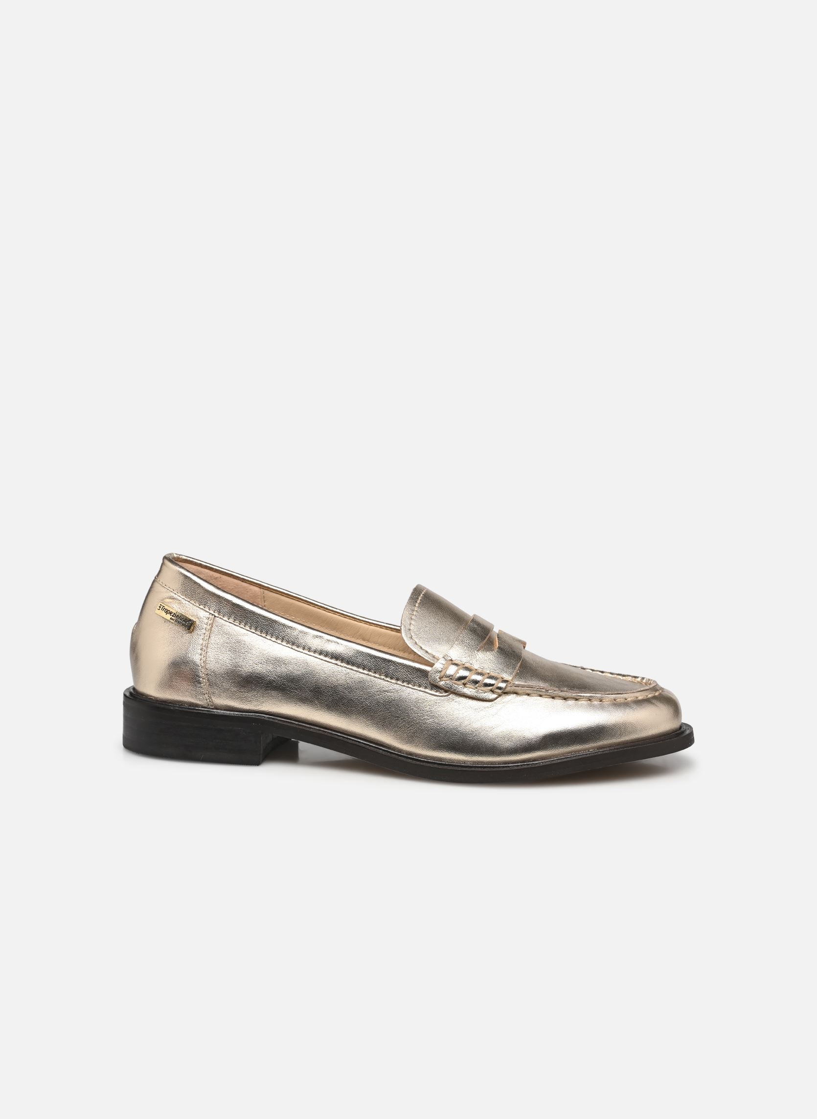 Mocassins LUCIE femme or et bronze Les Tropéziennes par M Belarbi Mocassins LUCIE femme or et bronze Or