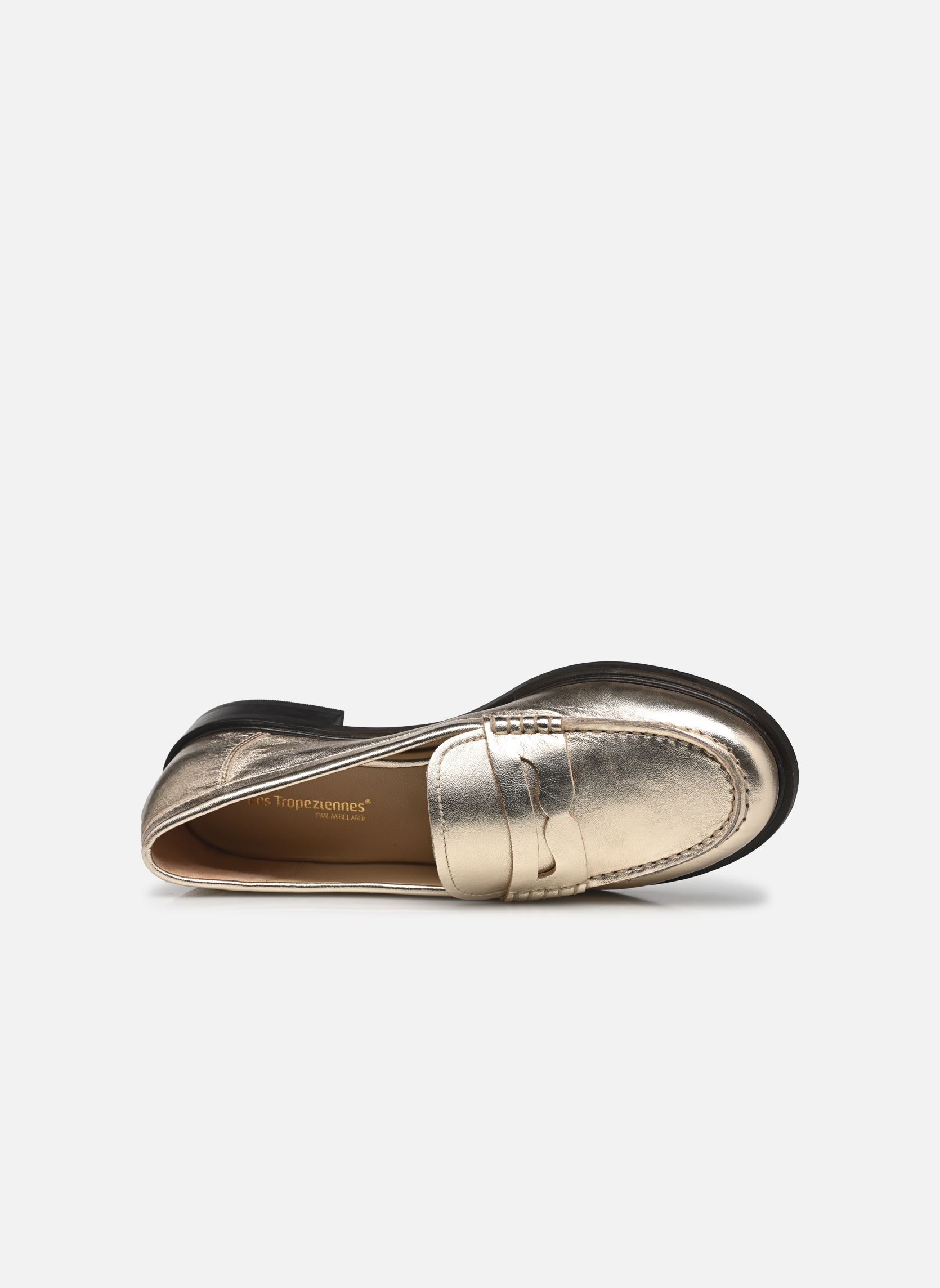 Mocassins LUCIE femme or et bronze Les Tropéziennes par M Belarbi Mocassins LUCIE femme or et bronze Or
