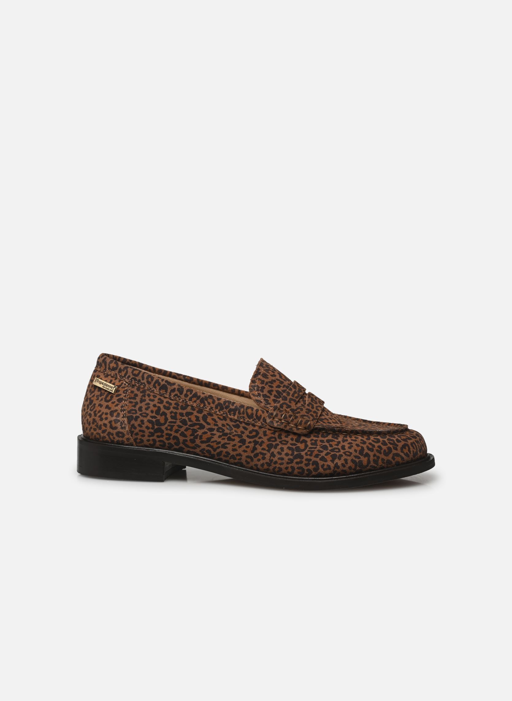 Mocasines LUCIE mujer beige Les Tropéziennes par M Belarbi Mocasines LUCIE mujer beige LEOPARD