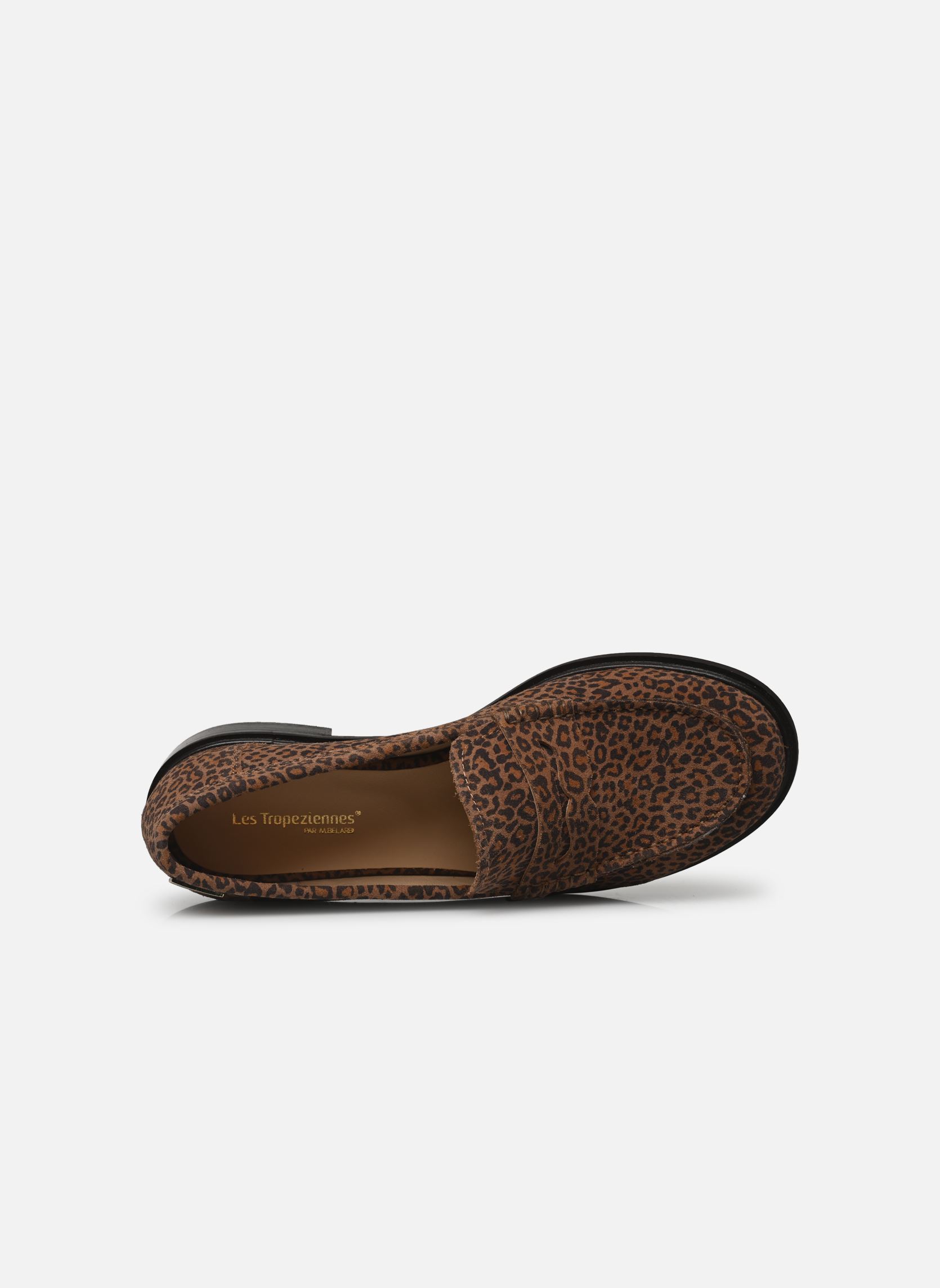 Mocasines LUCIE mujer beige Les Tropéziennes par M Belarbi Mocasines LUCIE mujer beige LEOPARD