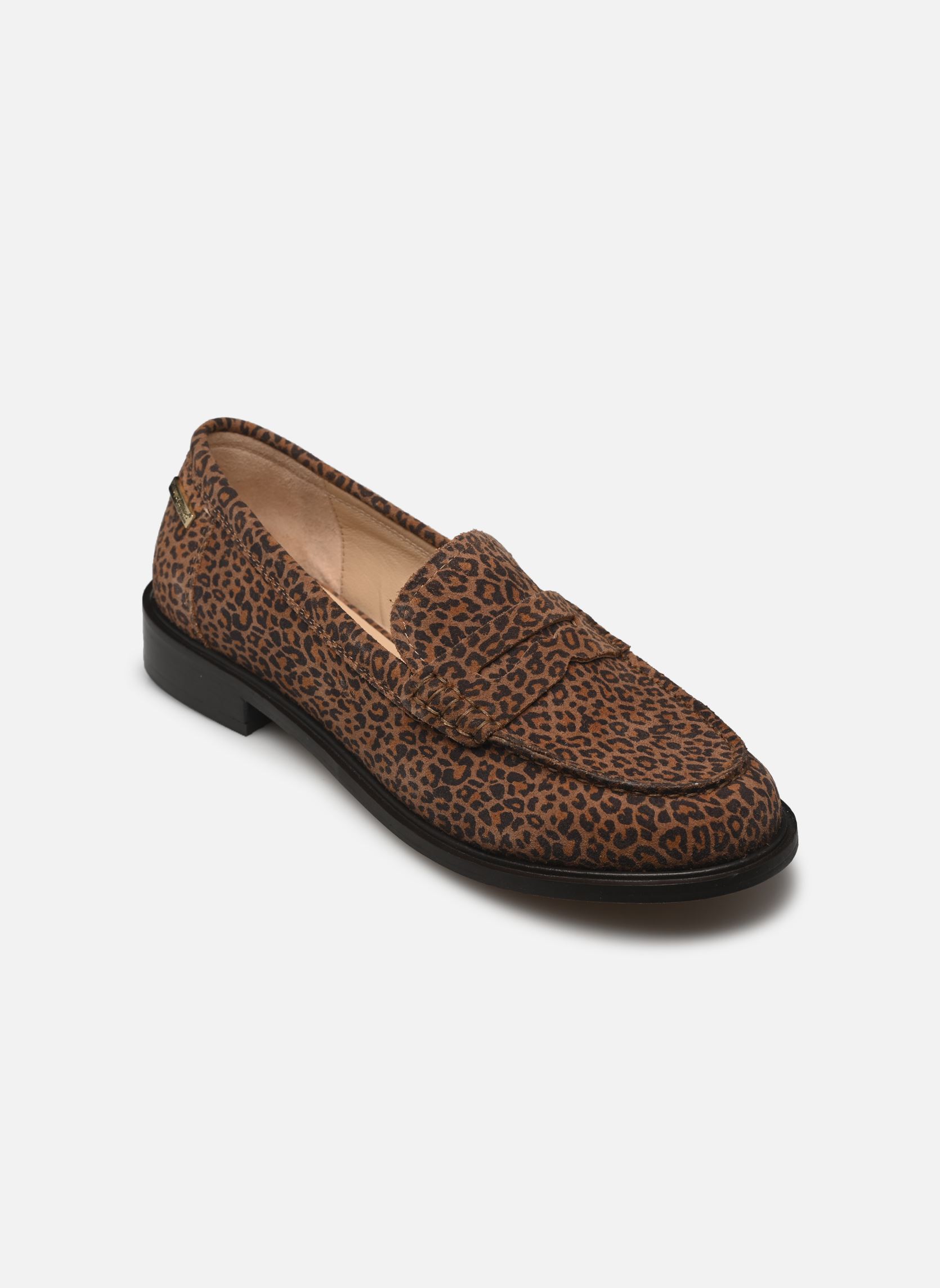 Mocasines LUCIE mujer beige Les Tropéziennes par M Belarbi Mocasines LUCIE mujer beige LEOPARD