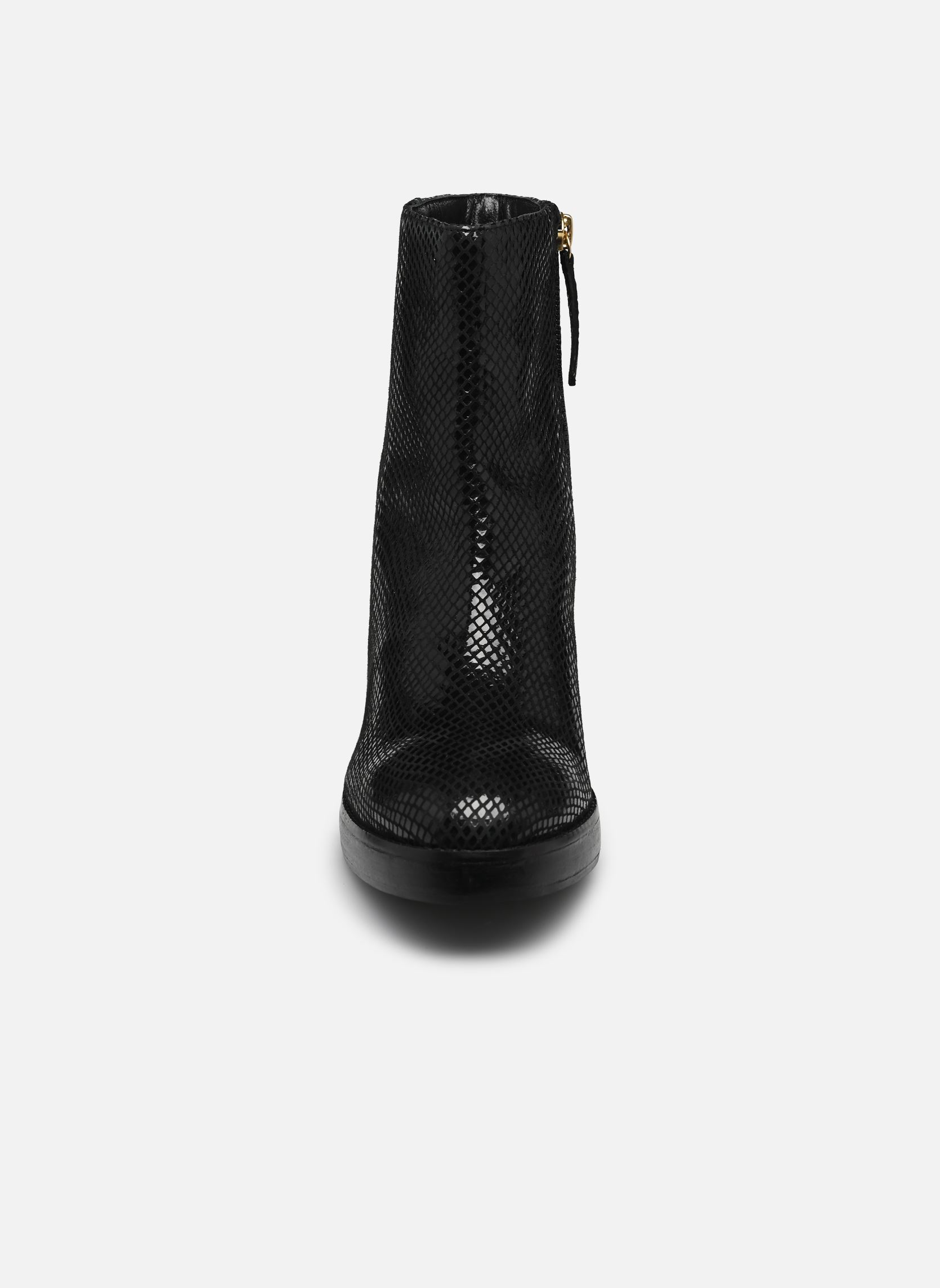 Bottines et boots LAURIANE femme noir Les Tropéziennes par M Belarbi Bottines et boots LAURIANE femme noir NOIR SERPENT