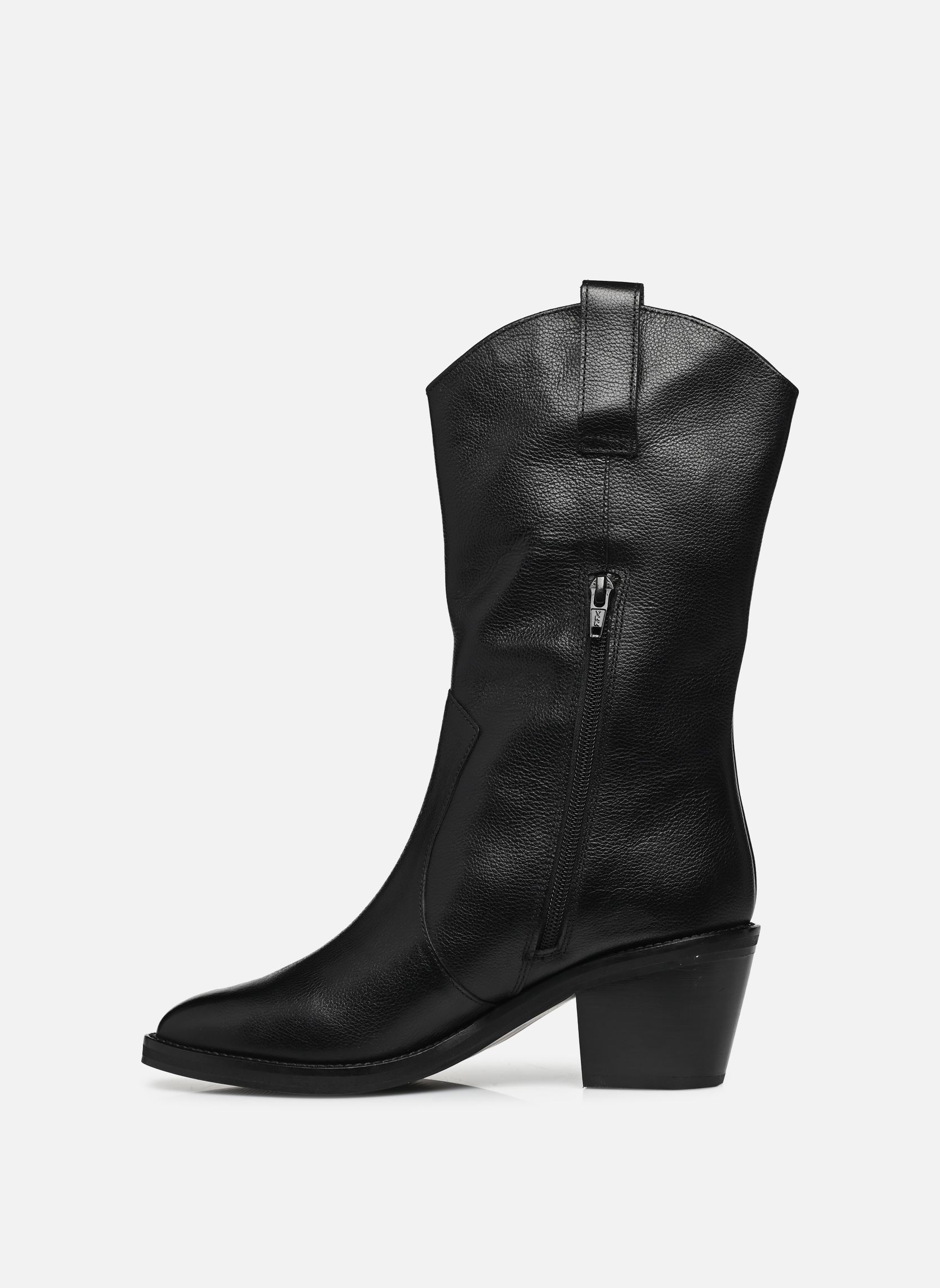 Bottines santiags LEXY femme noir Les Tropéziennes par M Belarbi Bottines santiags LEXY femme noir NOIR
