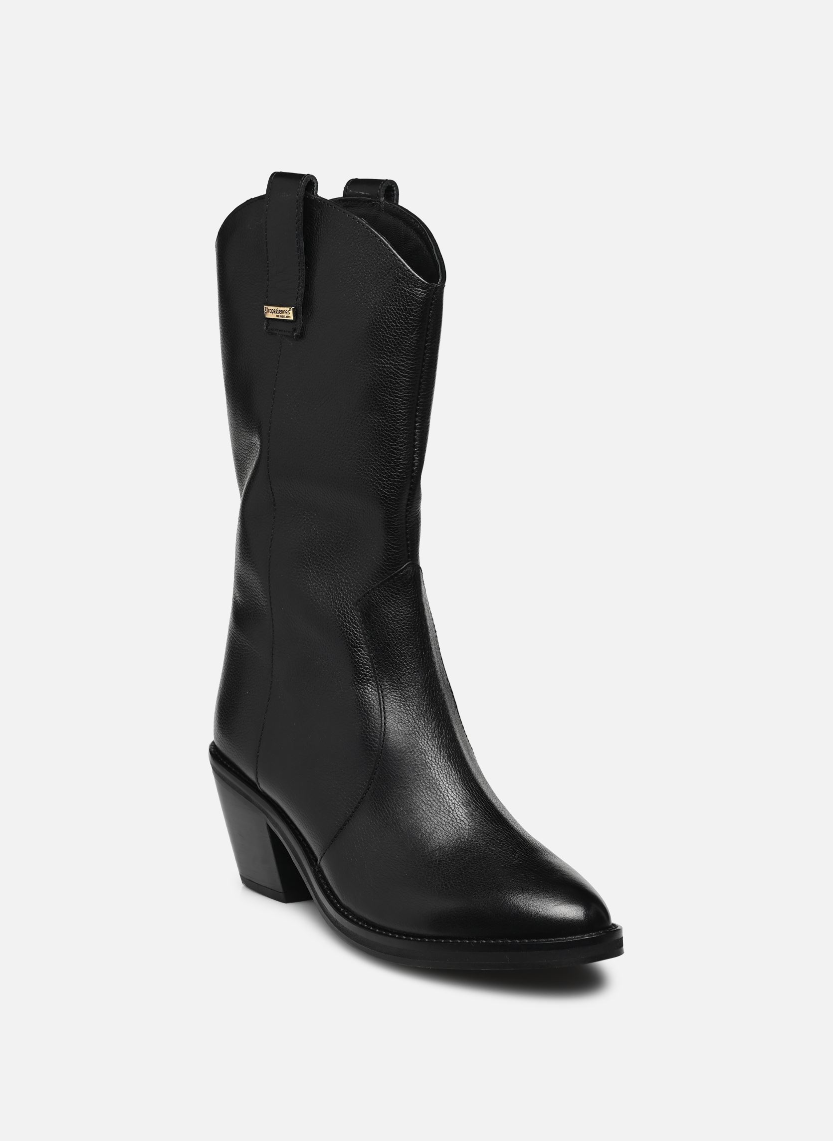 Bottines santiags LEXY femme noir Les Tropéziennes par M Belarbi Bottines santiags LEXY femme noir NOIR